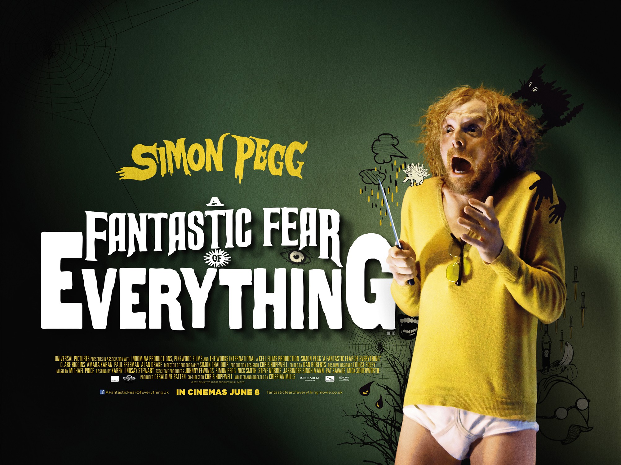 Mega Sized Movie Poster Image for A Fantastic Fear of Everything (#2 of 3)