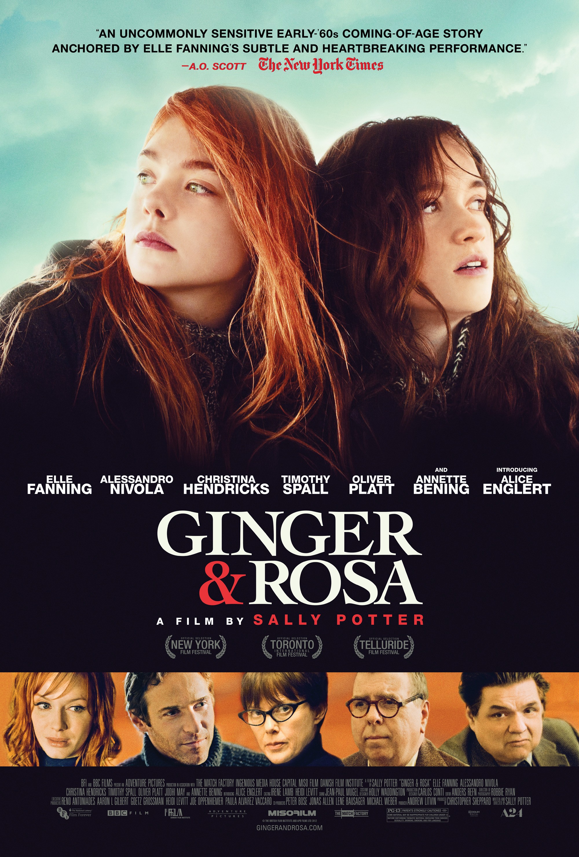 Mega Sized Movie Poster Image for Ginger & Rosa (#3 of 3)