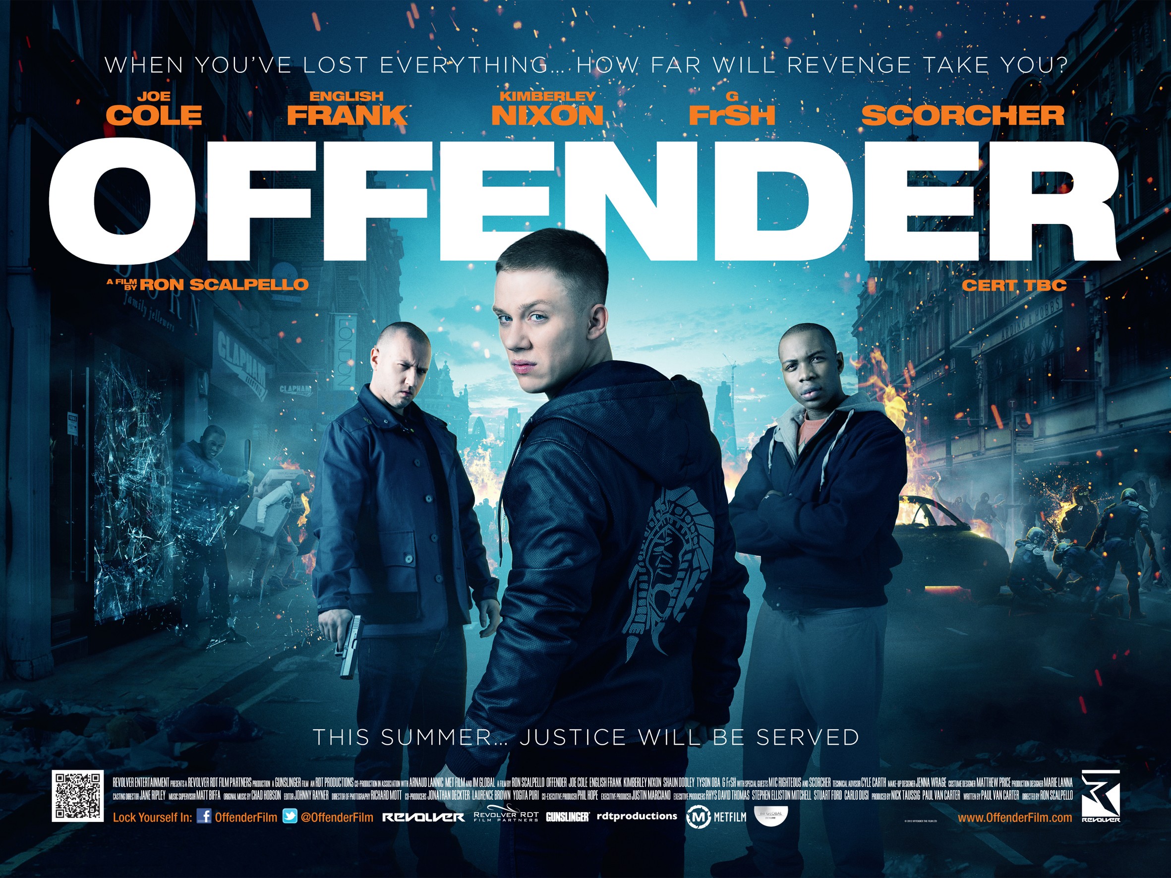 Mega Sized Movie Poster Image for Offender 