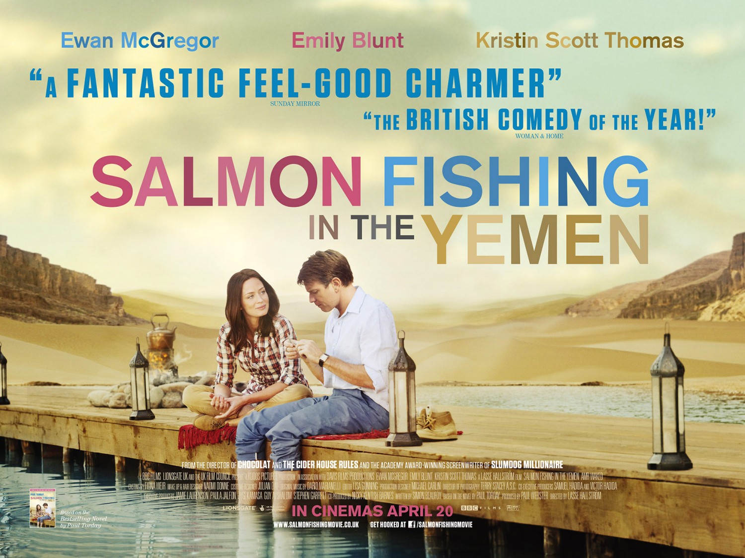 Extra Large Movie Poster Image for Salmon Fishing in the Yemen (#1 of 3)