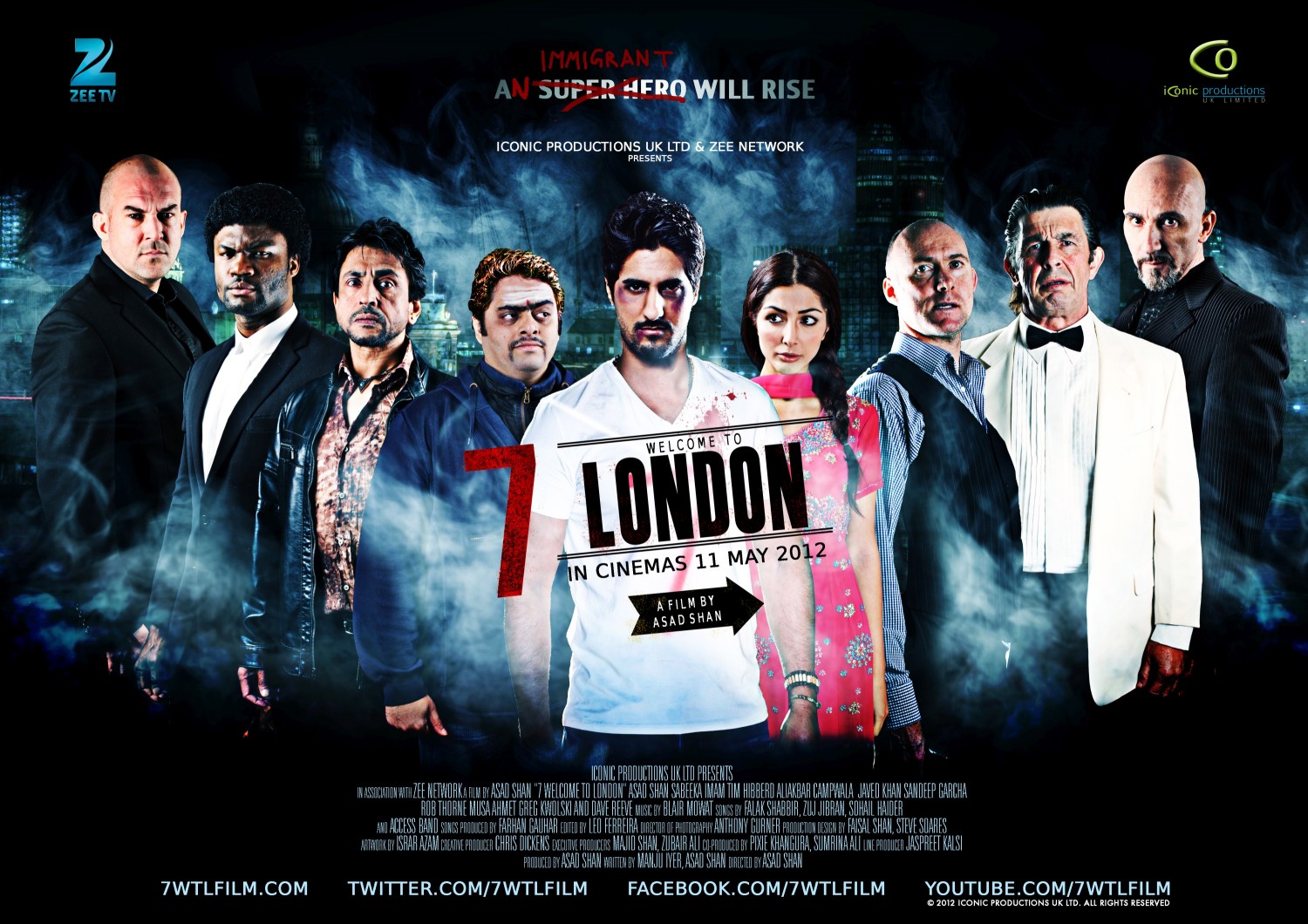 Extra Large Movie Poster Image for 7 Welcome to London (#7 of 14)