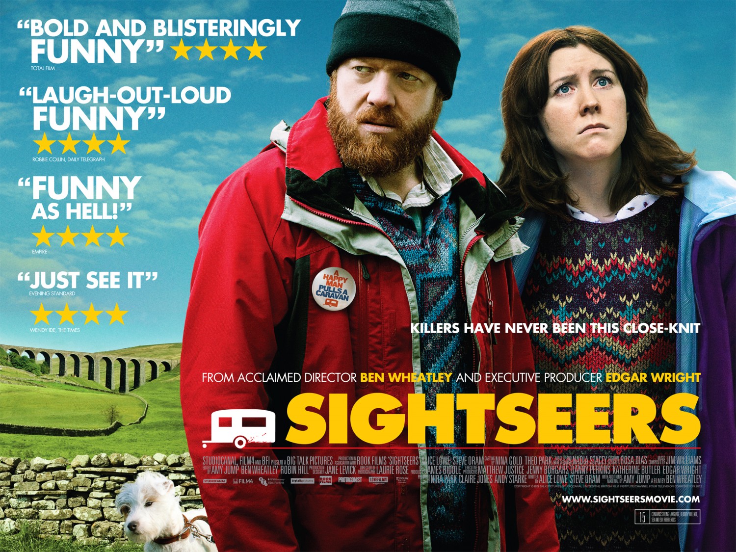 Extra Large Movie Poster Image for Sightseers (#6 of 9)