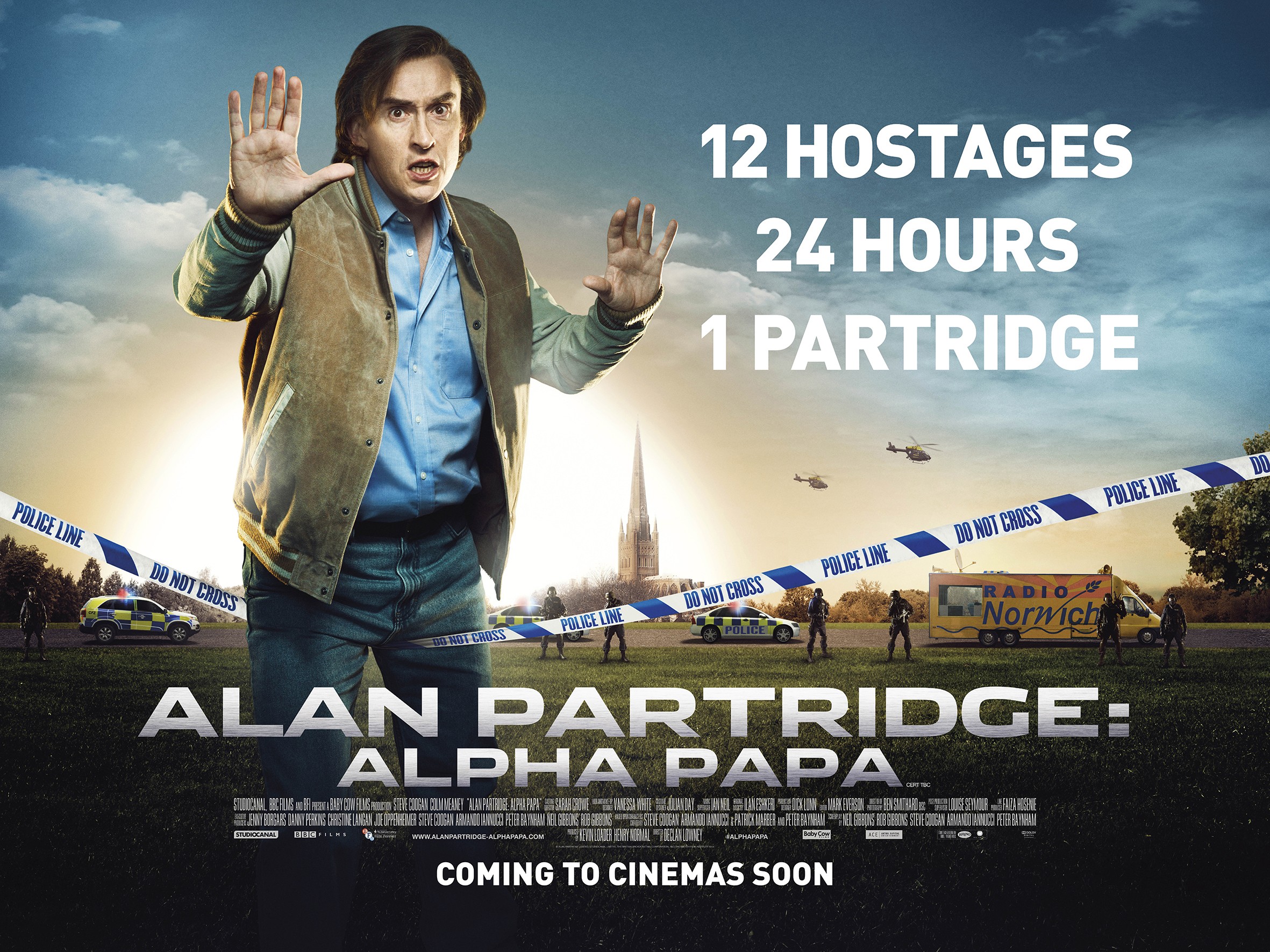 Mega Sized Movie Poster Image for Alan Partridge: Alpha Papa (#2 of 3)