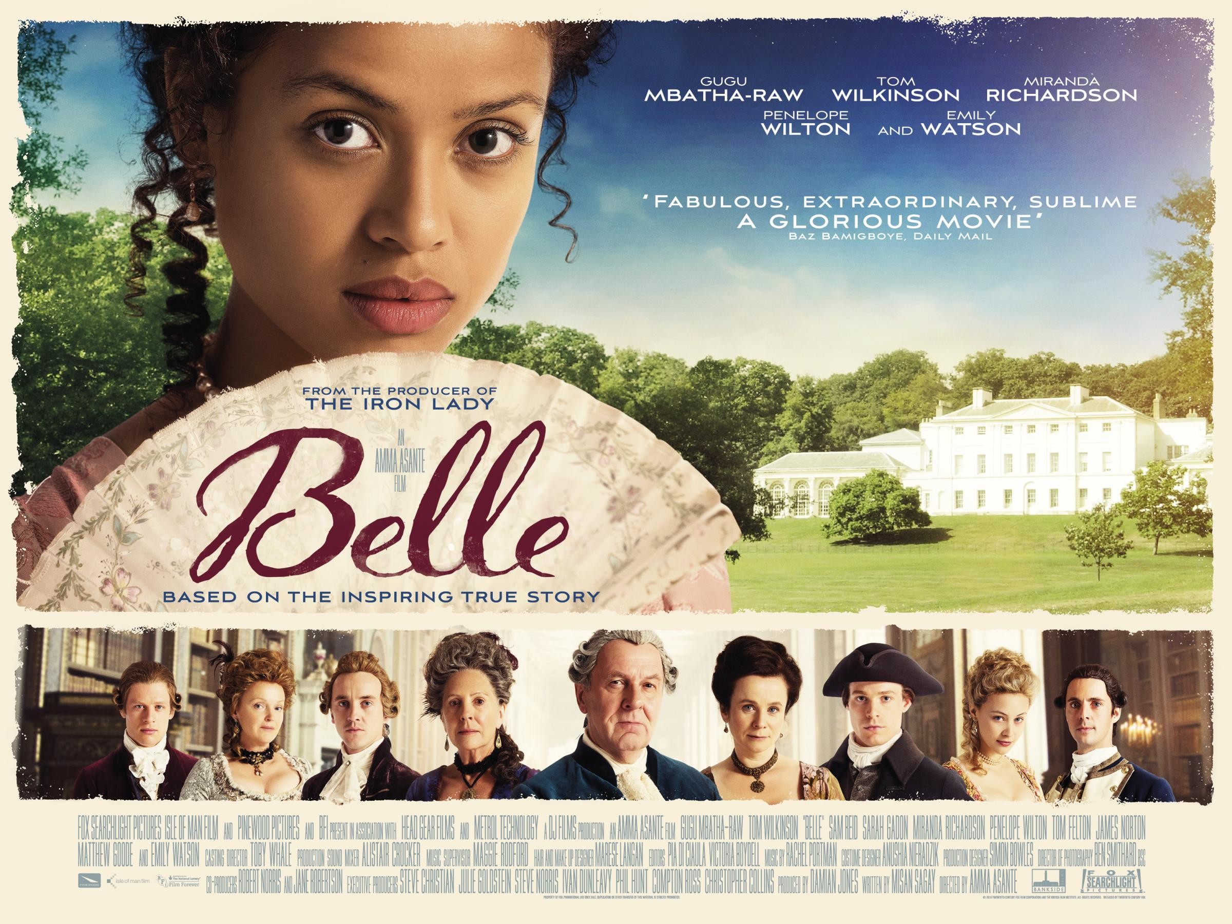 Mega Sized Movie Poster Image for Belle (#3 of 4)
