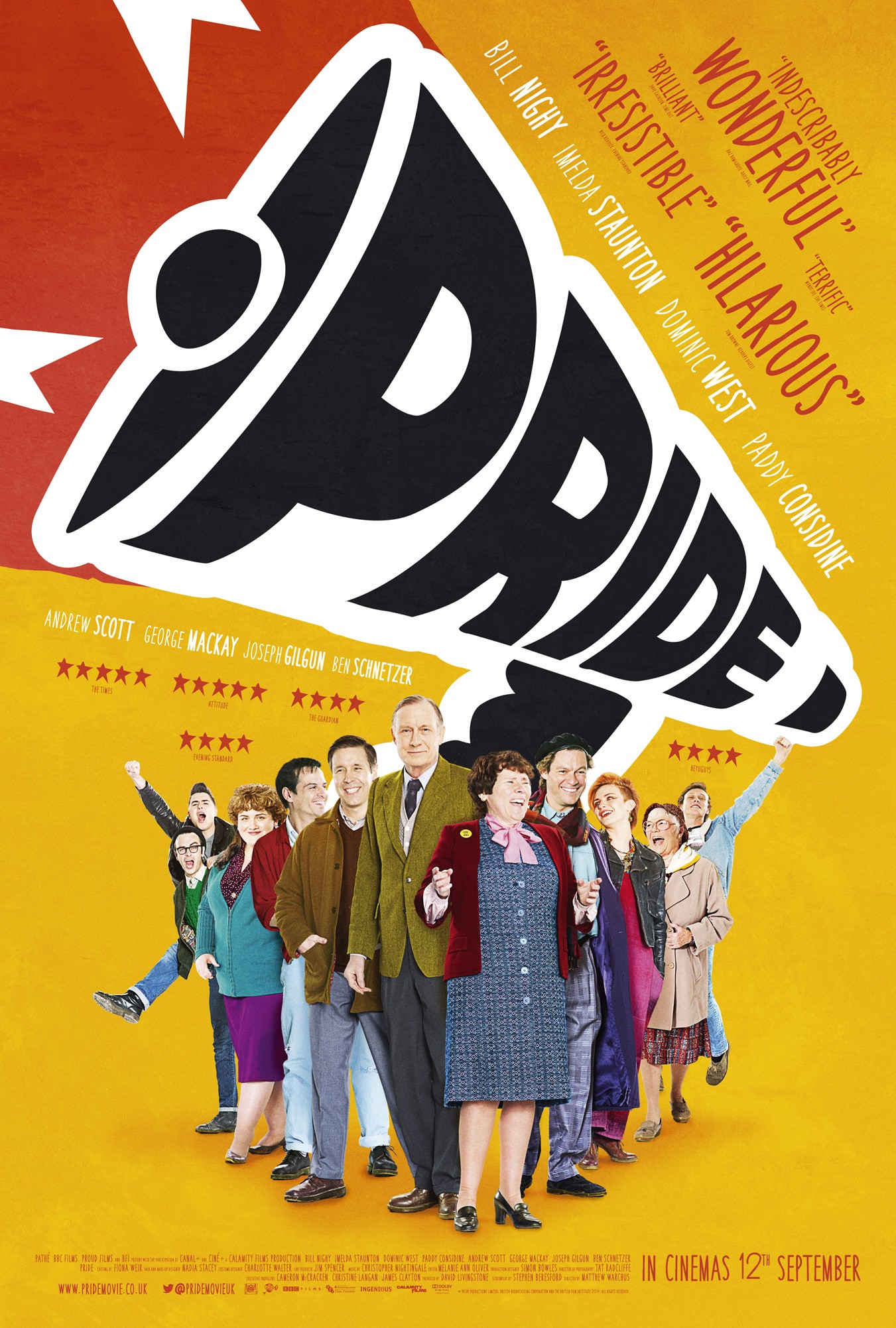 Mega Sized Movie Poster Image for Pride (#1 of 6)