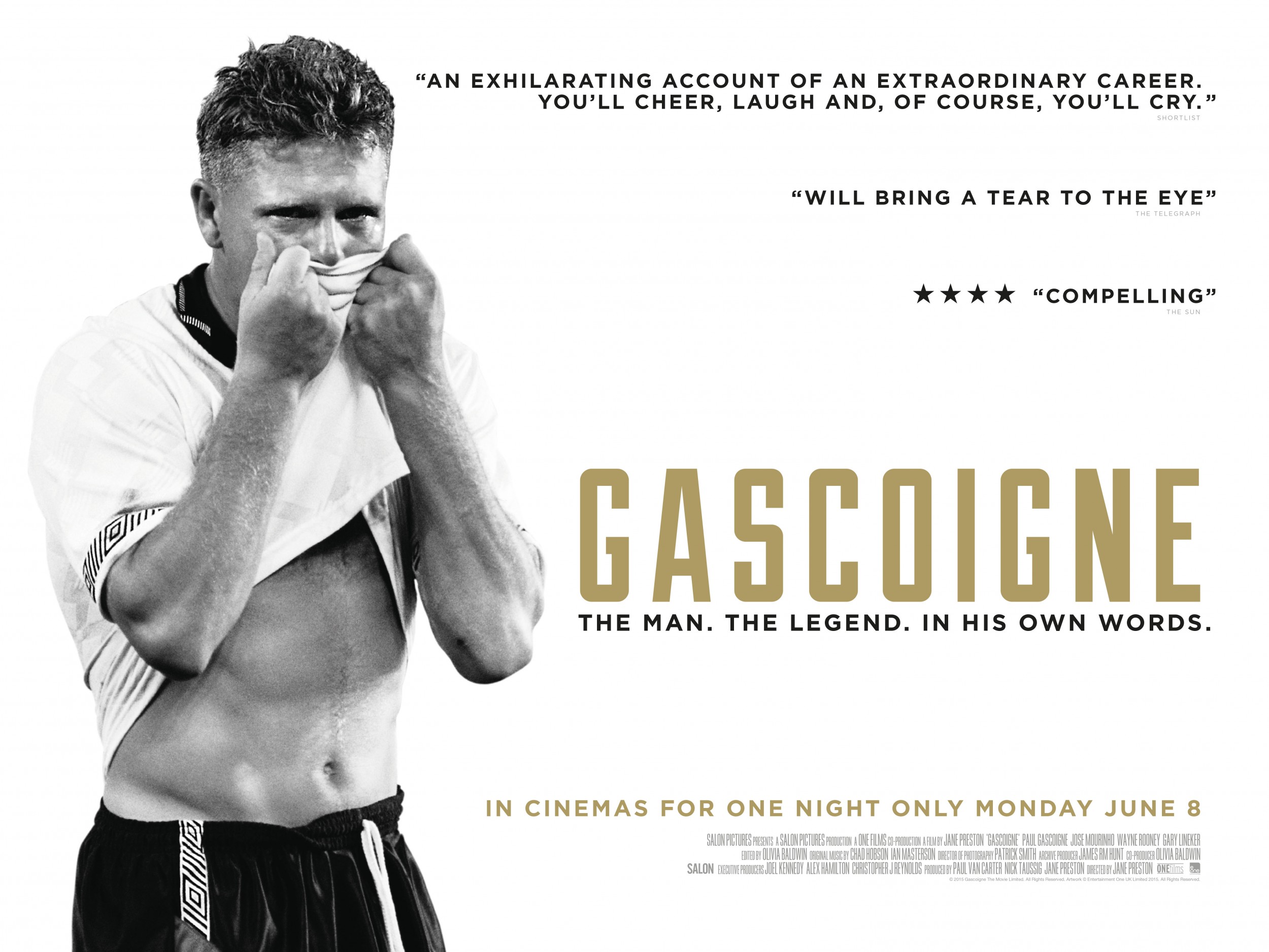 Mega Sized Movie Poster Image for Gascoigne 
