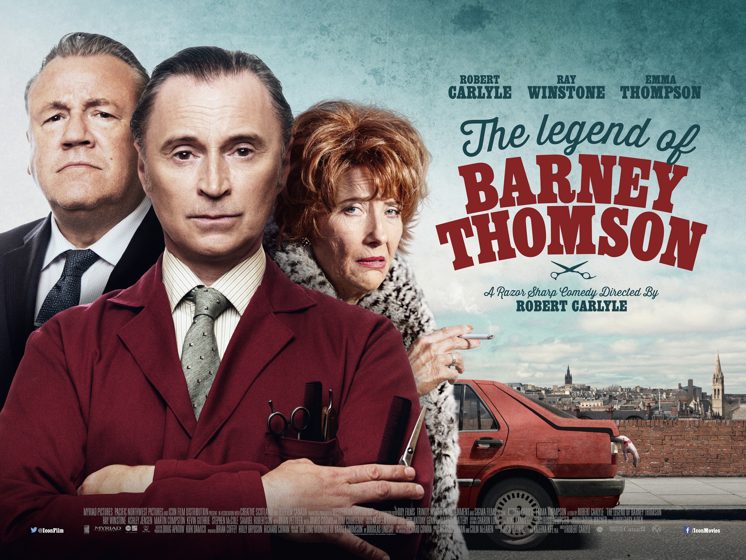 Mega Sized Movie Poster Image for The Legend of Barney Thomson (#1 of 2)