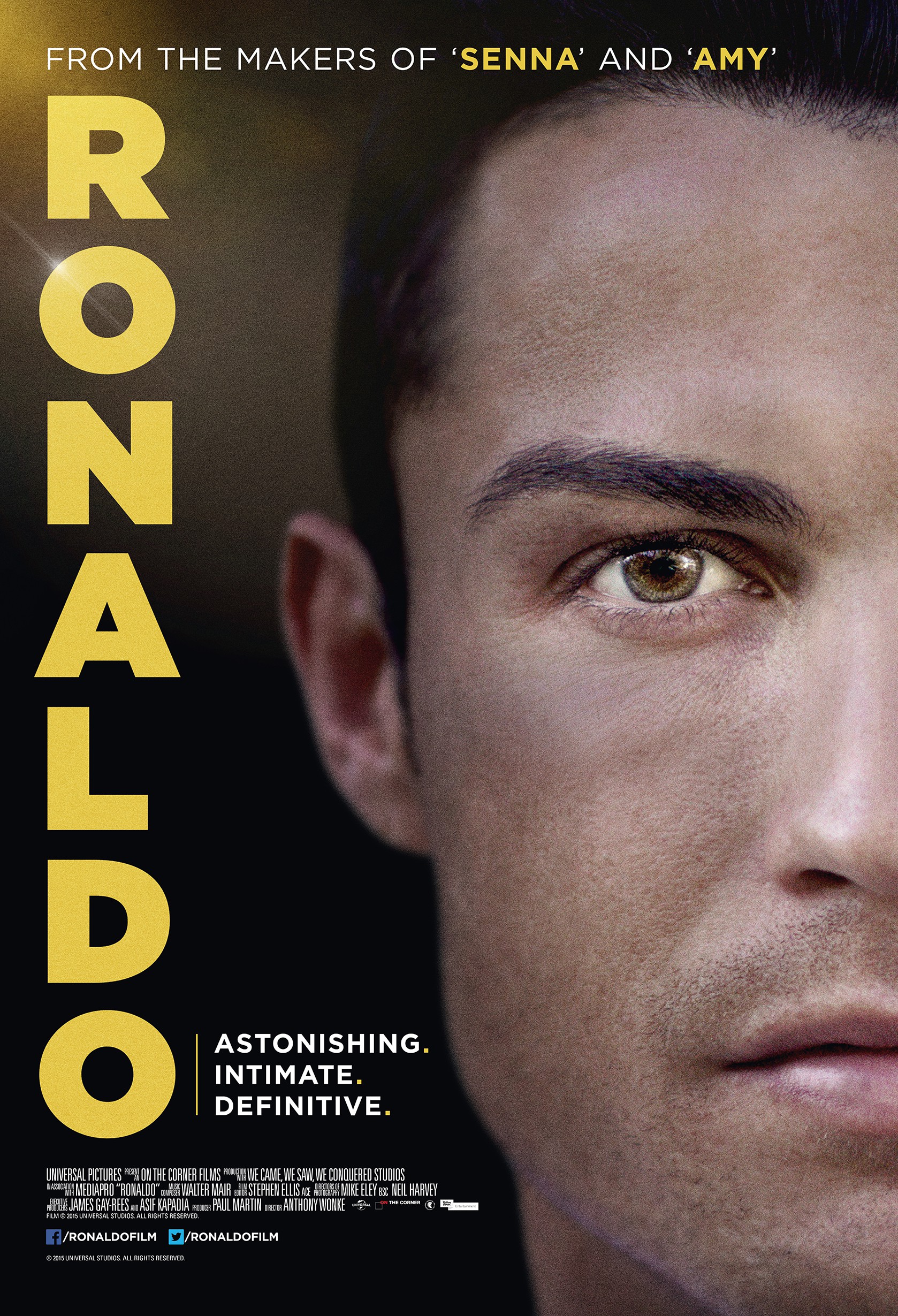 Mega Sized Movie Poster Image for Ronaldo 