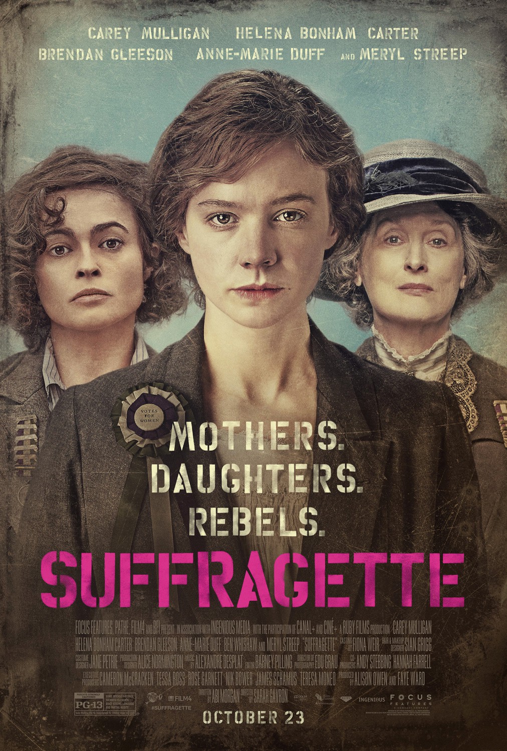Extra Large Movie Poster Image for Suffragette (#6 of 26)