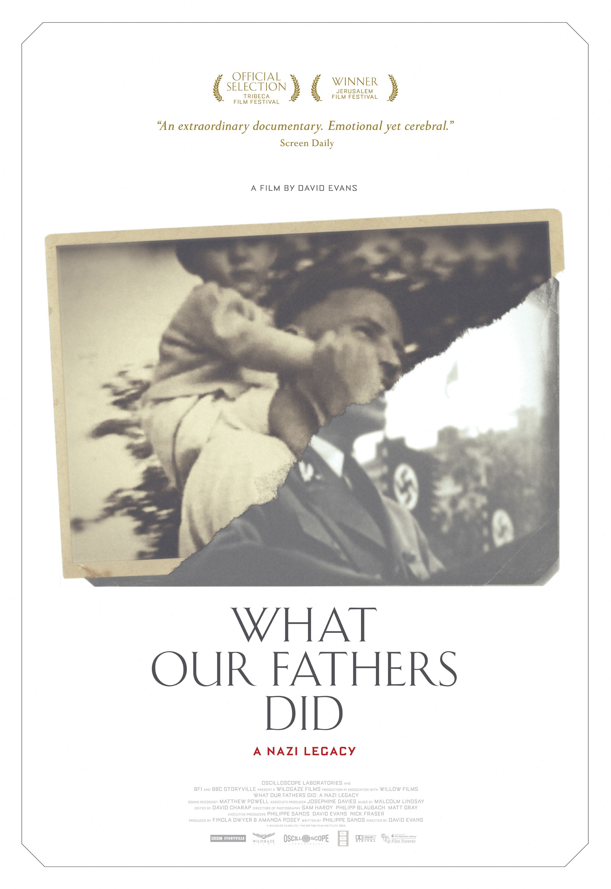 Mega Sized Movie Poster Image for What Our Fathers Did: A Nazi Legacy (#1 of 2)