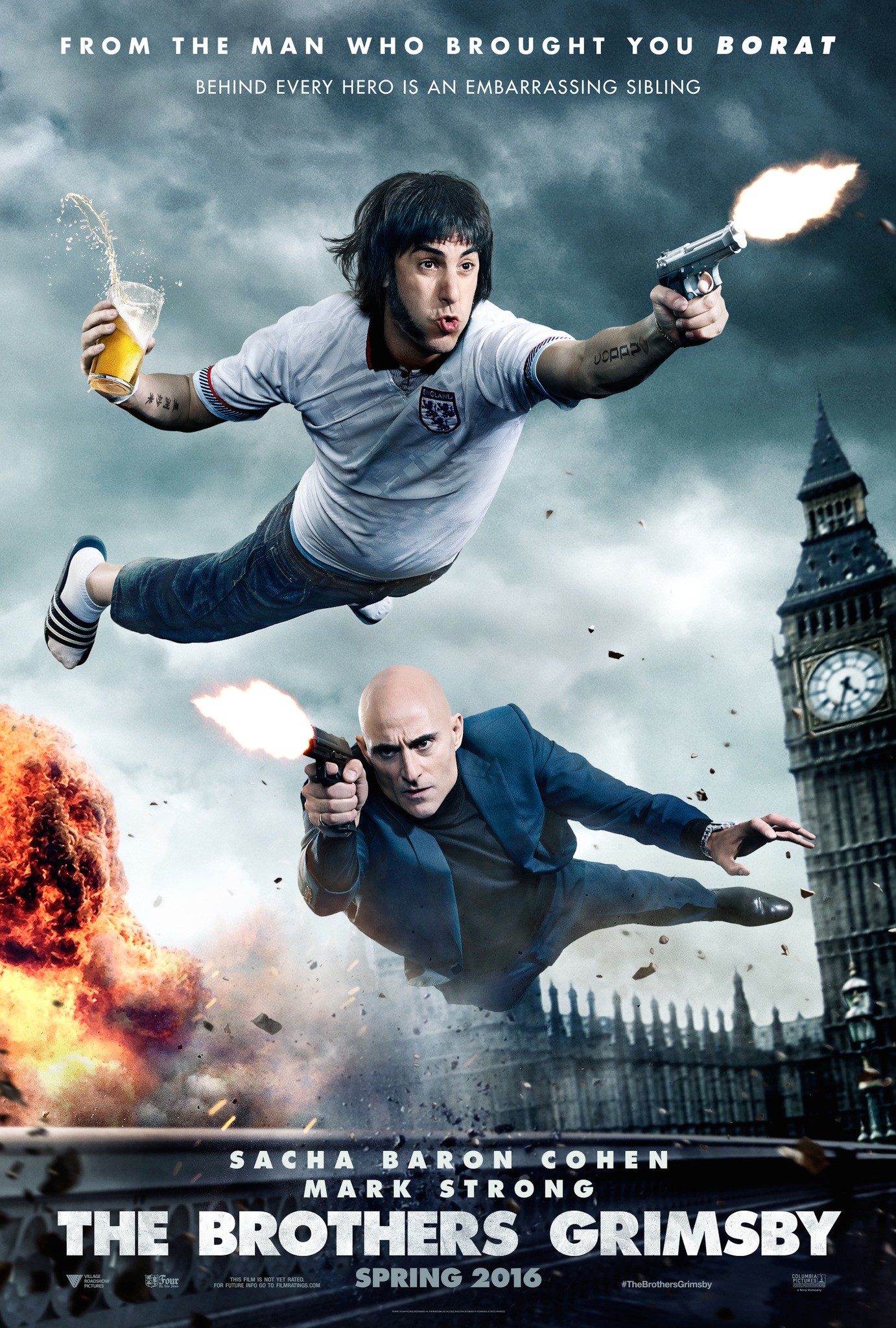 Mega Sized Movie Poster Image for Grimsby (#2 of 10)