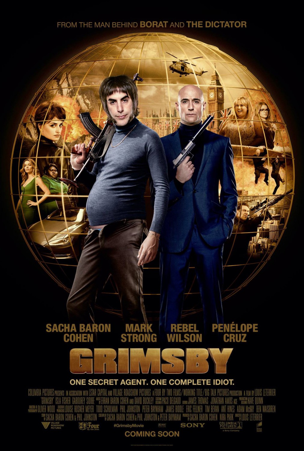 Extra Large Movie Poster Image for Grimsby (#1 of 10)