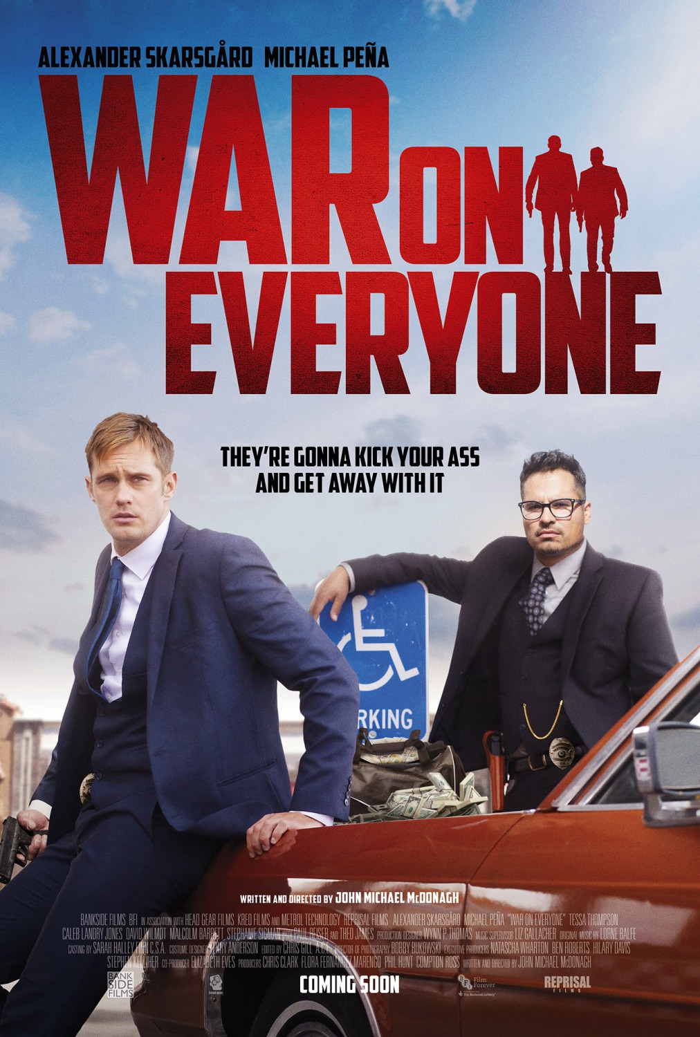 Extra Large Movie Poster Image for War on Everyone (#1 of 5)