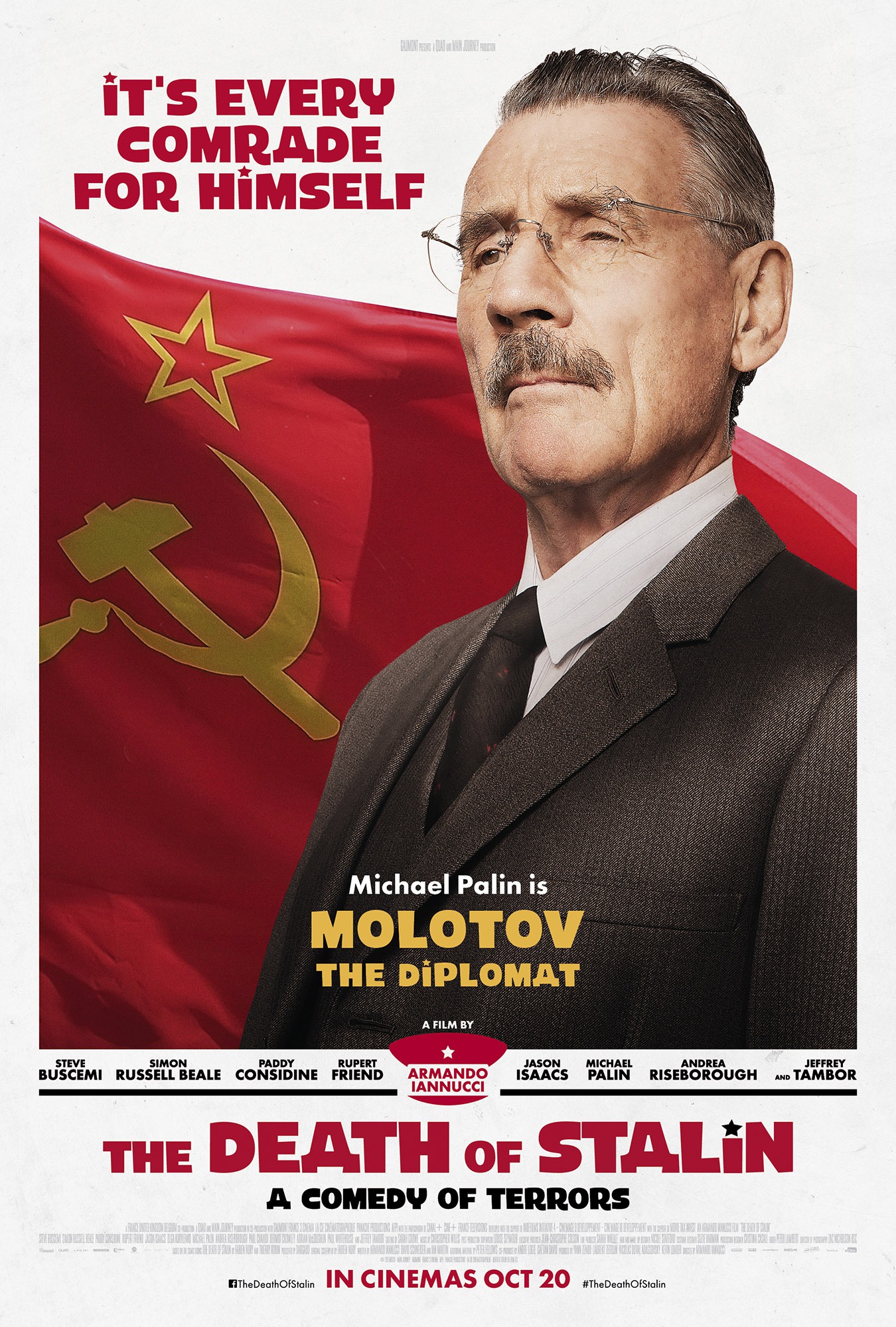 Mega Sized Movie Poster Image for The Death of Stalin (#6 of 11)