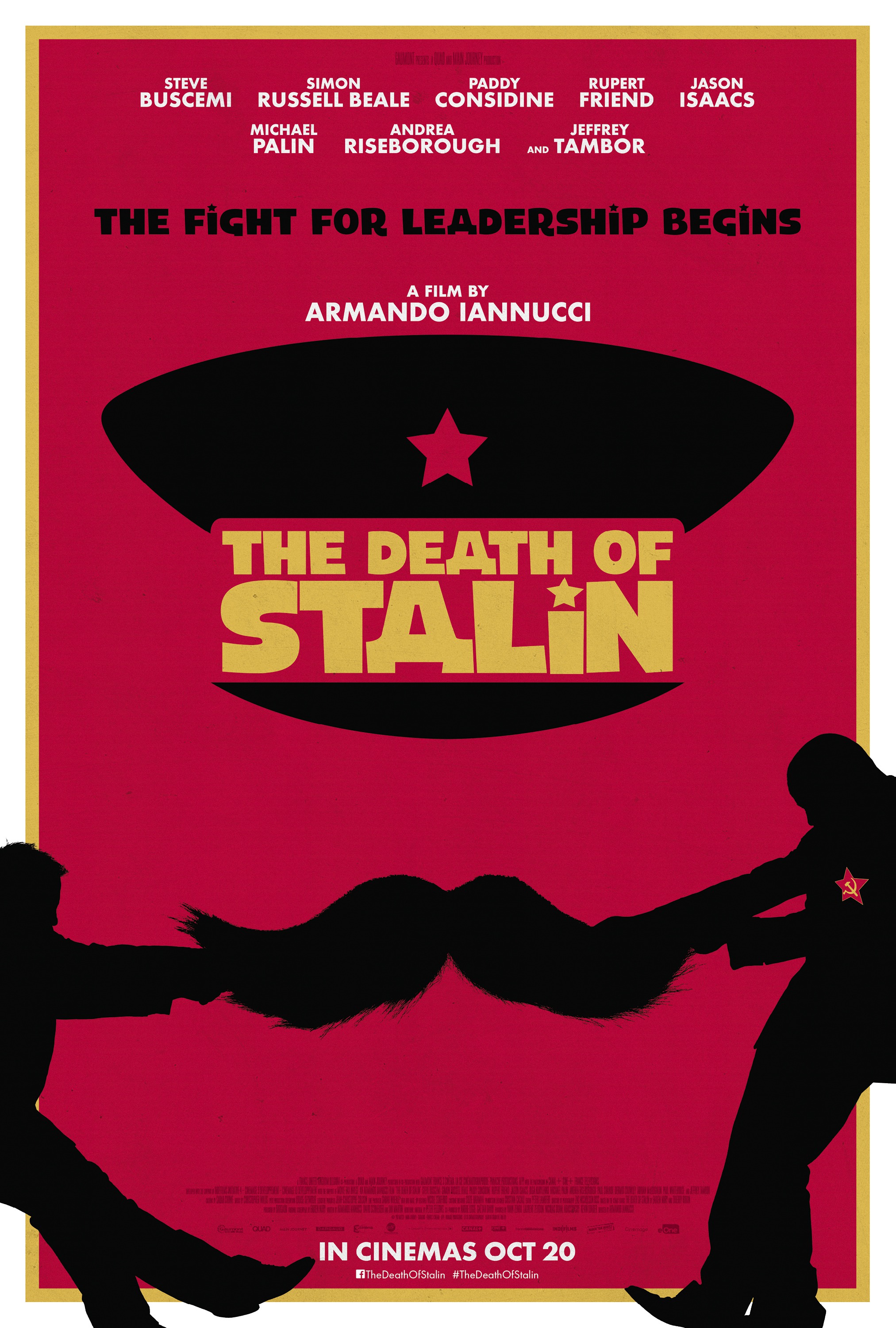 Mega Sized Movie Poster Image for The Death of Stalin (#1 of 11)