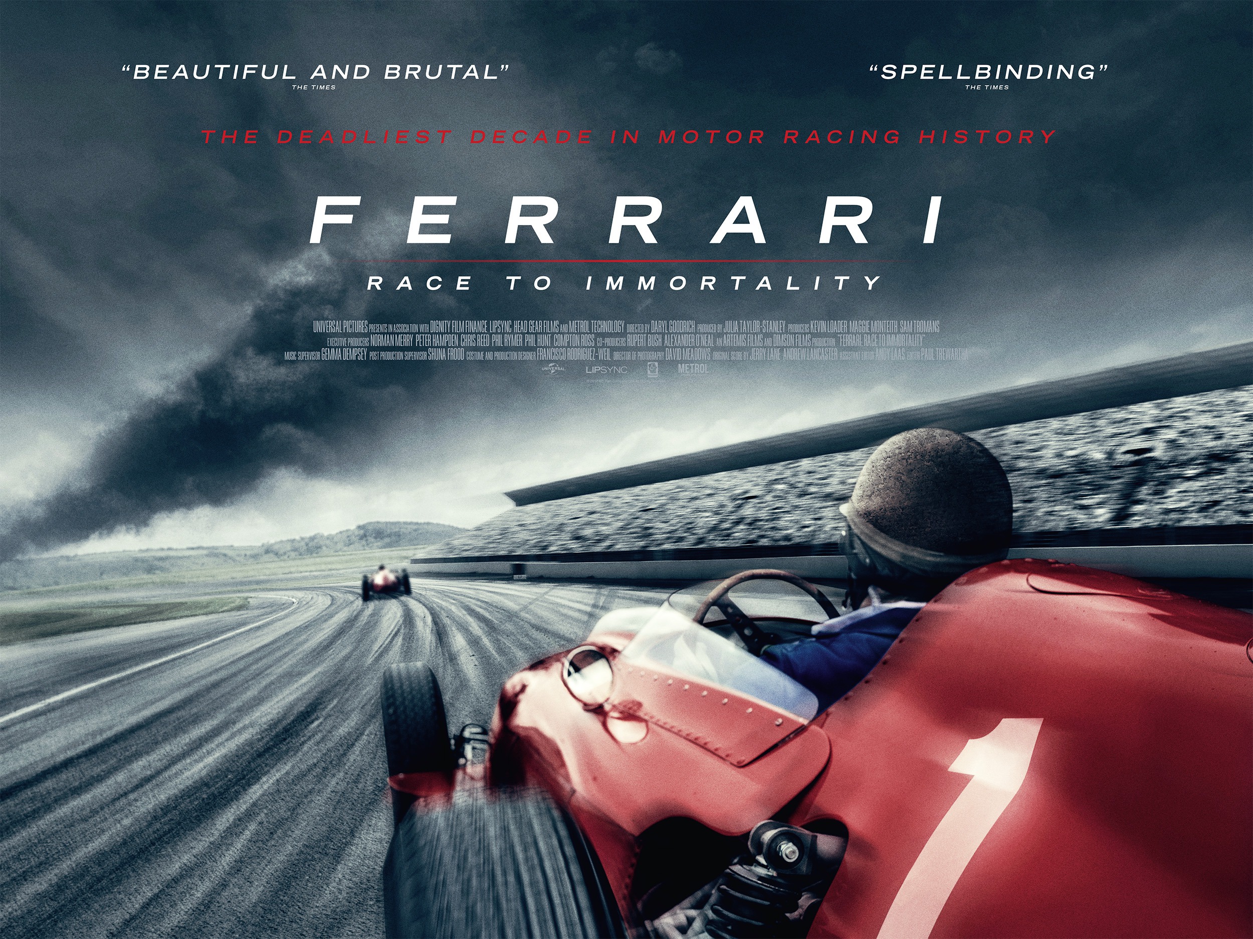 Mega Sized Movie Poster Image for Ferrari: Race to Immortality 