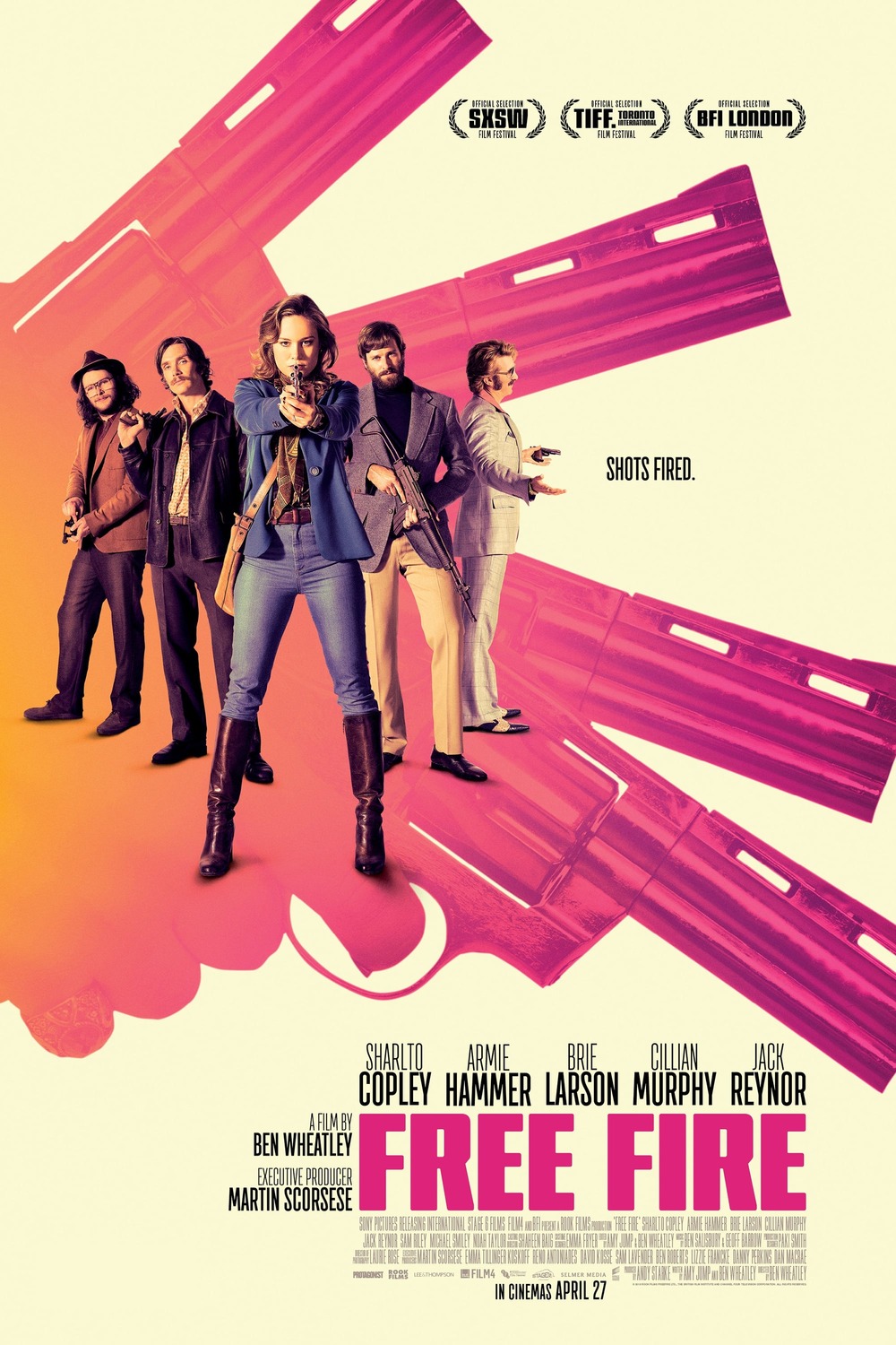 Extra Large Movie Poster Image for Free Fire (#18 of 28)