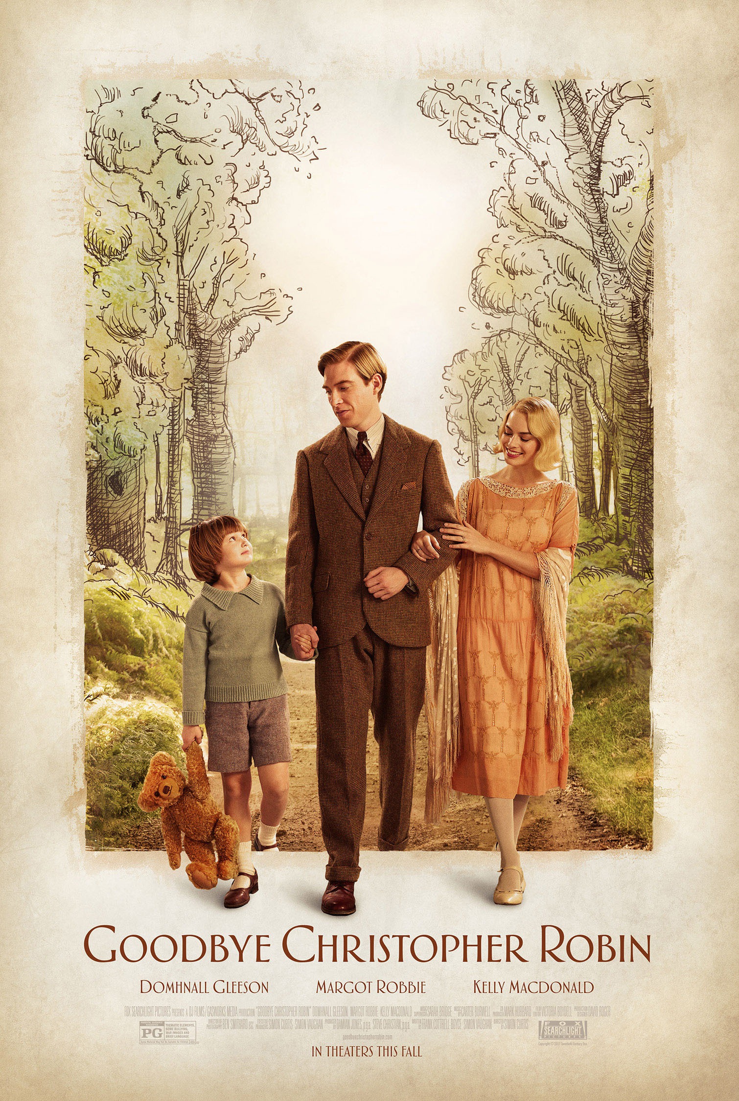 Mega Sized Movie Poster Image for Goodbye Christopher Robin (#4 of 4)