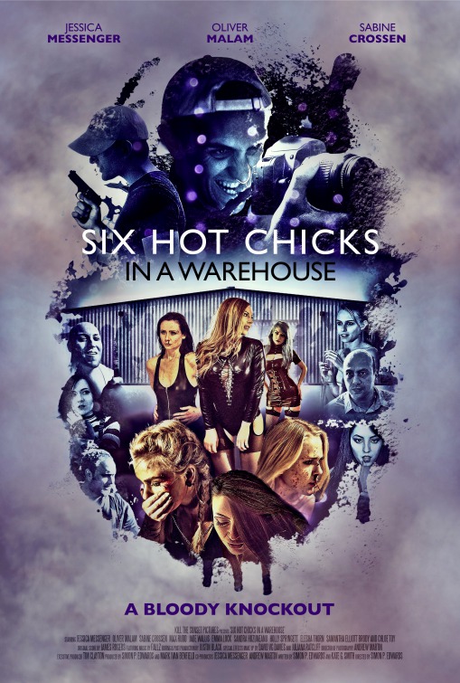 Six Hot Chicks in a Warehouse Movie Poster