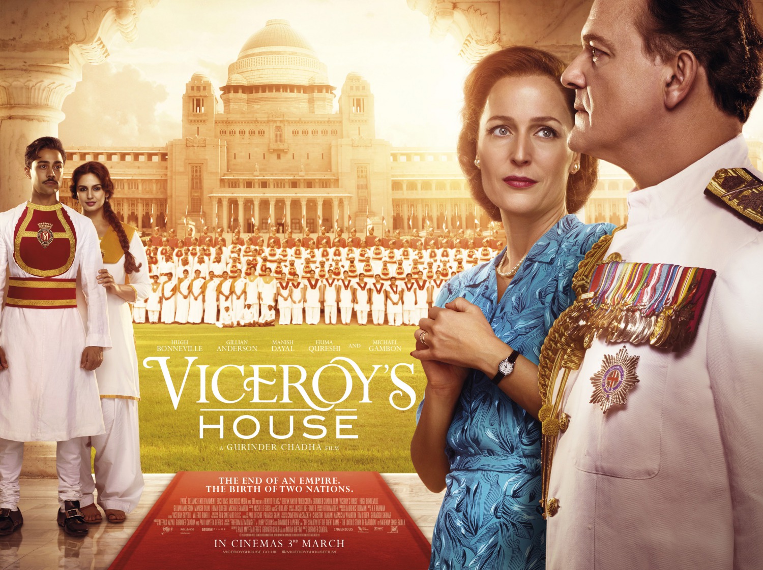 Extra Large Movie Poster Image for Viceroy's House (#1 of 3)