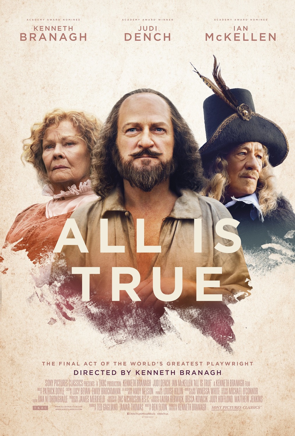 Extra Large Movie Poster Image for All Is True 