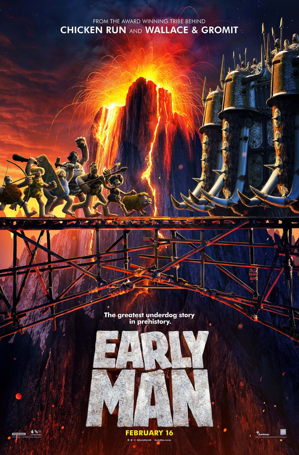 Extra Large Movie Poster Image for Early Man (#11 of 36)