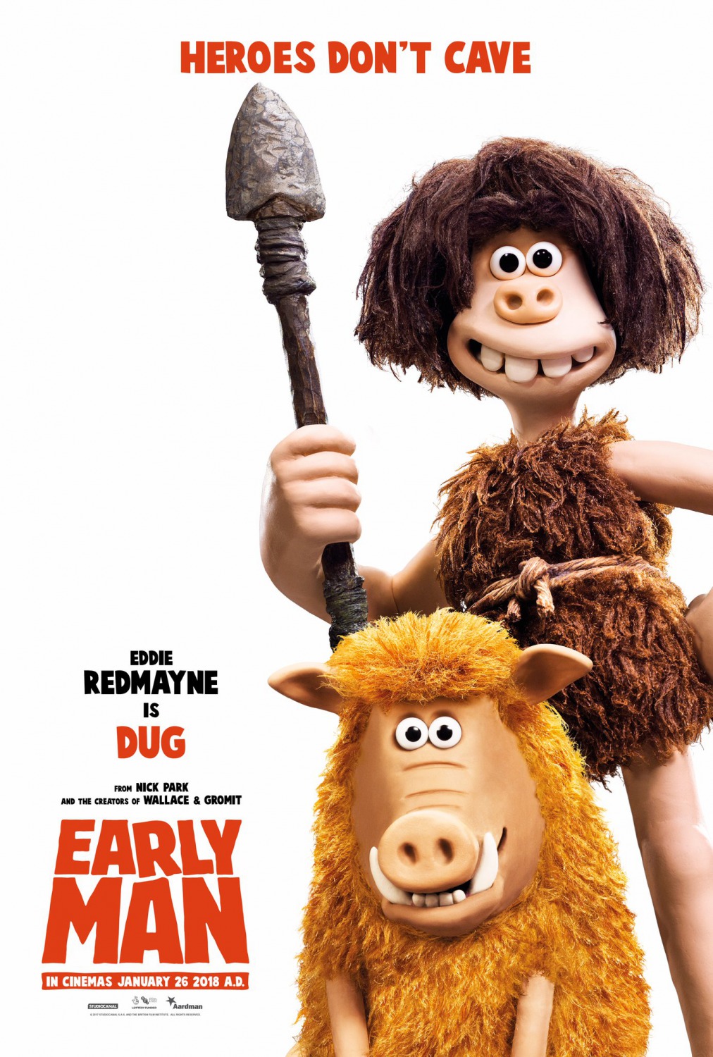Extra Large Movie Poster Image for Early Man (#13 of 36)