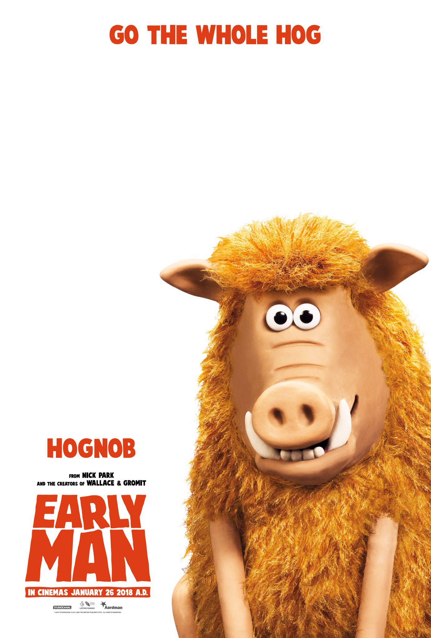 Mega Sized Movie Poster Image for Early Man (#14 of 36)