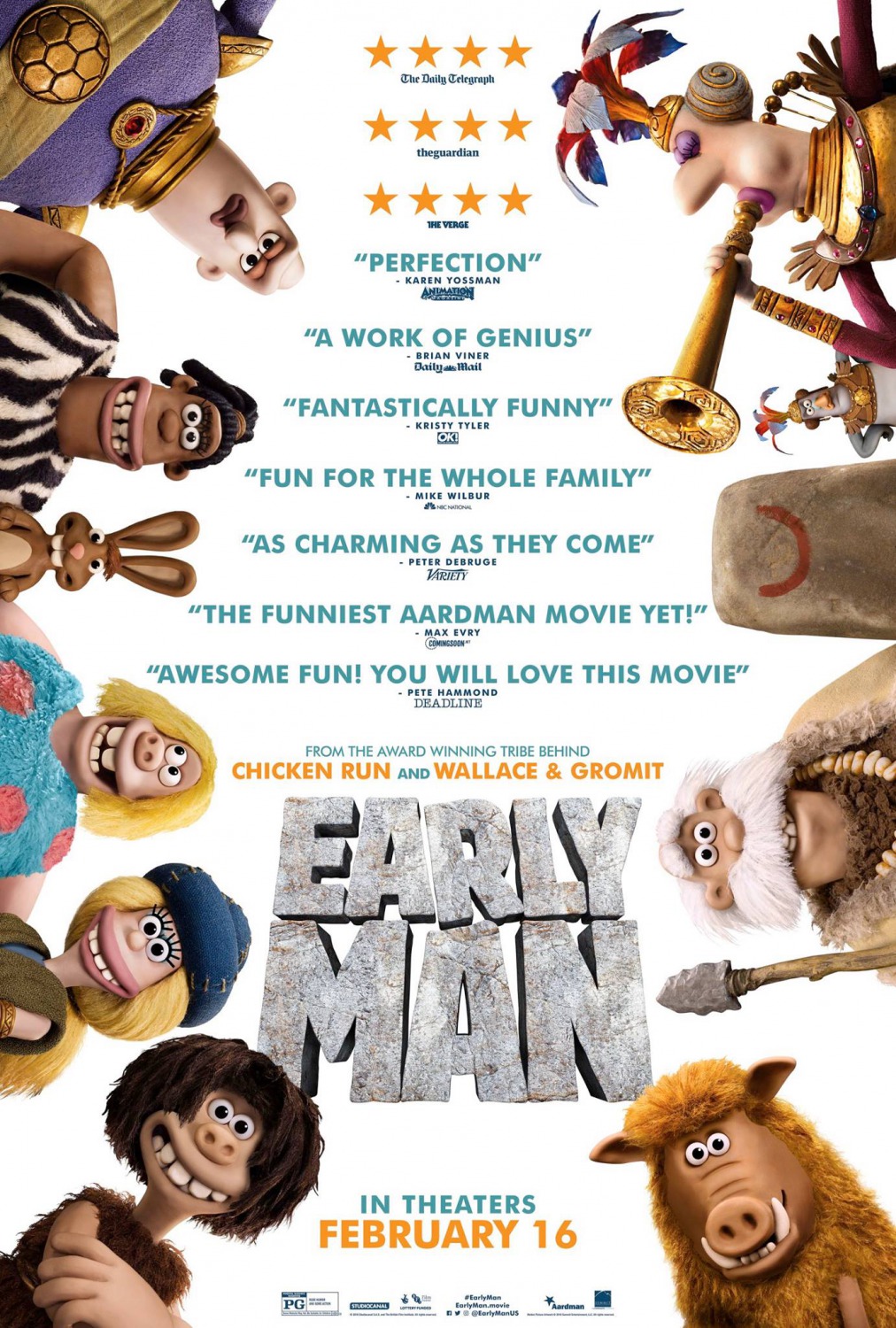 Extra Large Movie Poster Image for Early Man (#30 of 36)