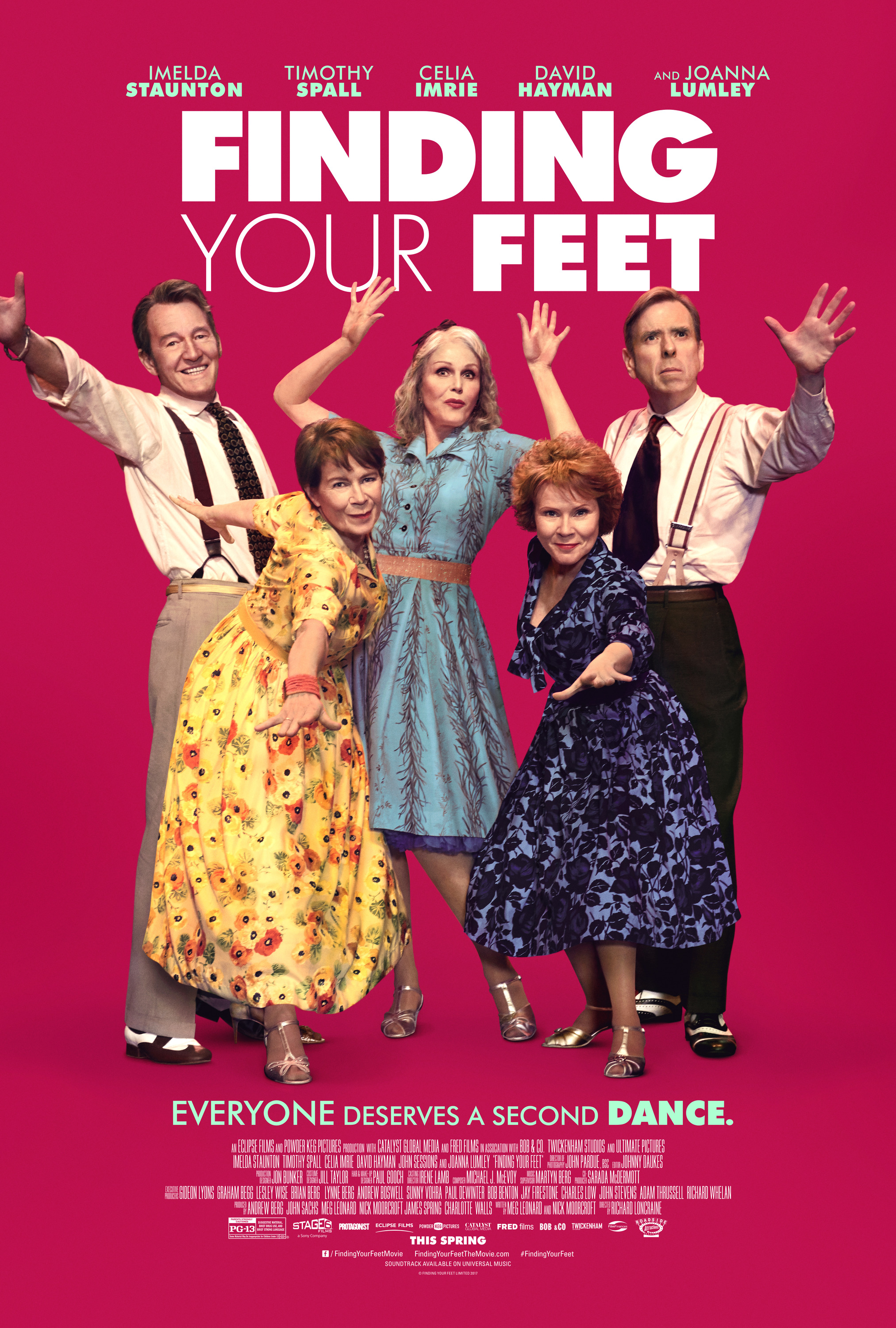 Mega Sized Movie Poster Image for Finding Your Feet (#2 of 3)