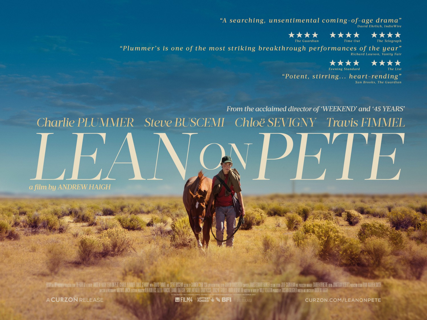 Extra Large Movie Poster Image for Lean on Pete (#5 of 5)
