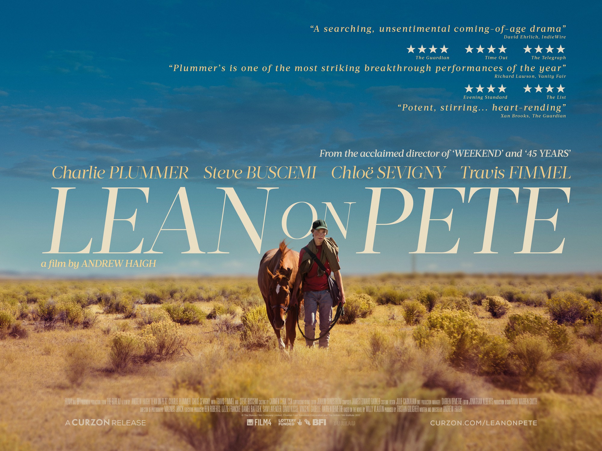Mega Sized Movie Poster Image for Lean on Pete (#5 of 5)