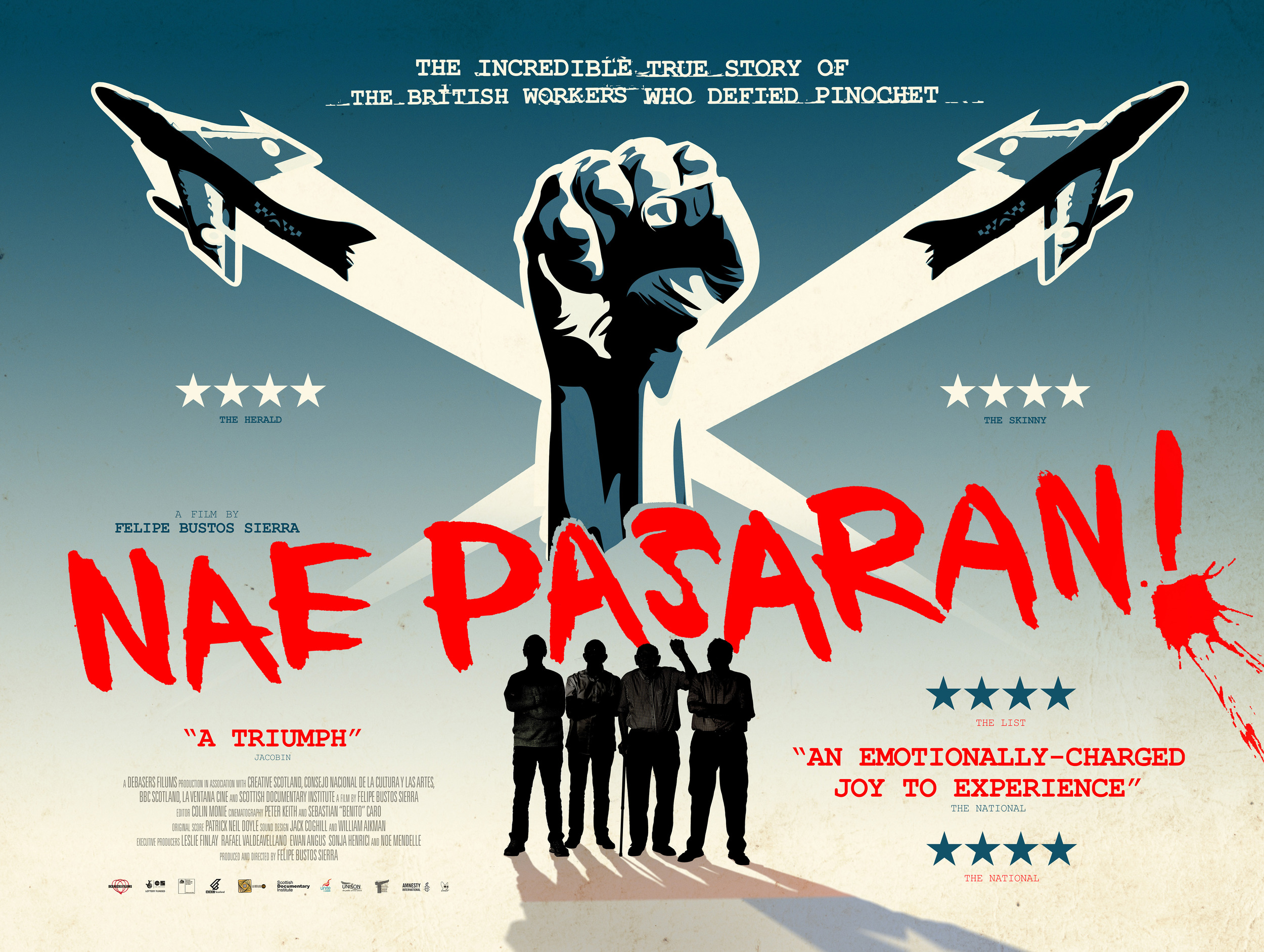 Mega Sized Movie Poster Image for Nae Pasaran 