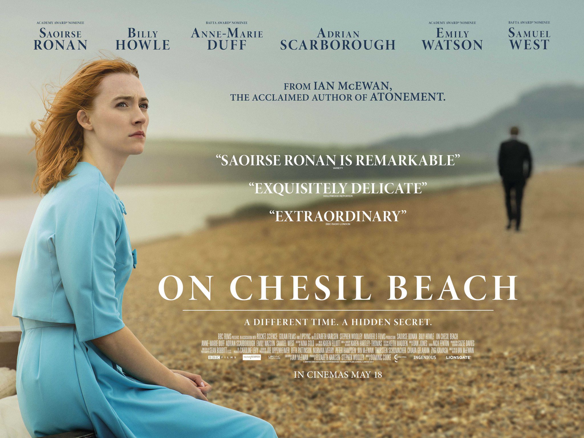 Mega Sized Movie Poster Image for On Chesil Beach (#3 of 6)