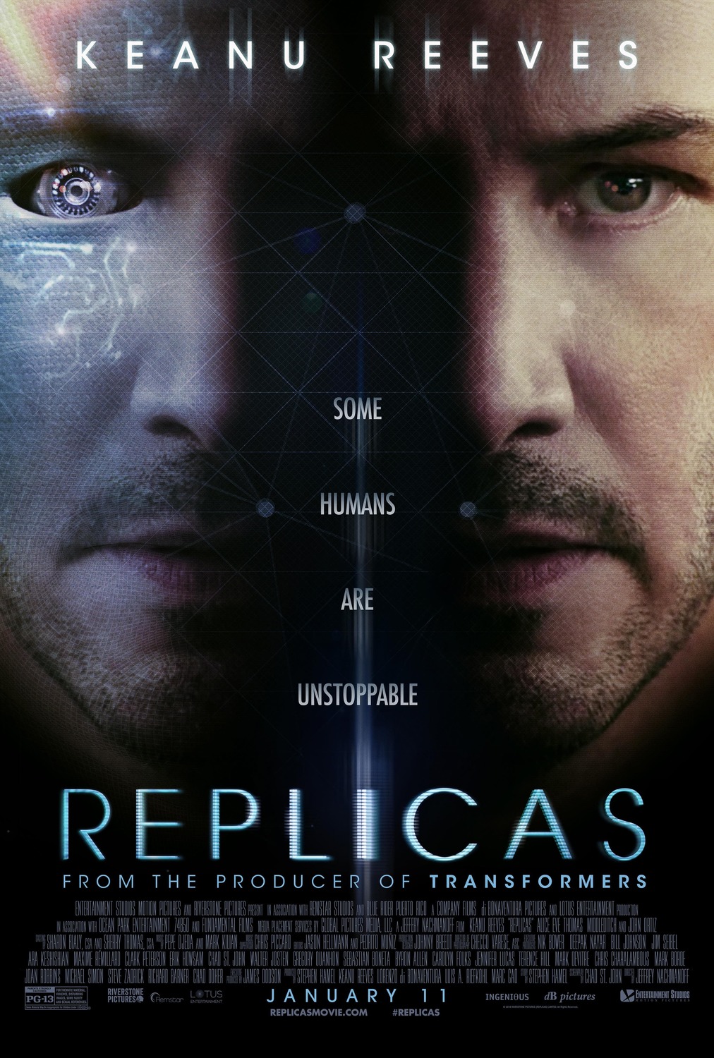Extra Large Movie Poster Image for Replicas (#6 of 6)