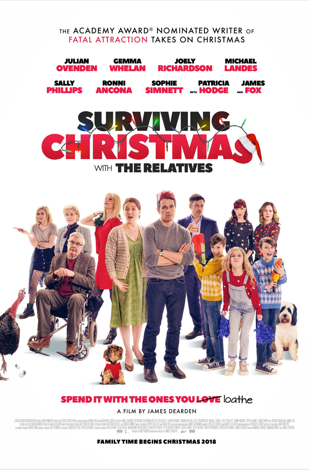 Extra Large Movie Poster Image for Surviving Christmas with the Relatives 