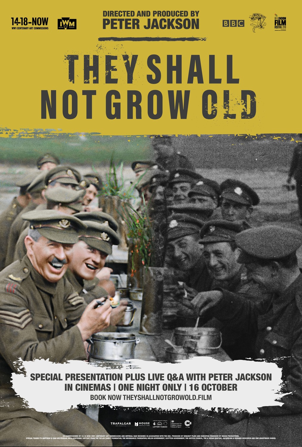 Extra Large Movie Poster Image for They Shall Not Grow Old (#1 of 2)