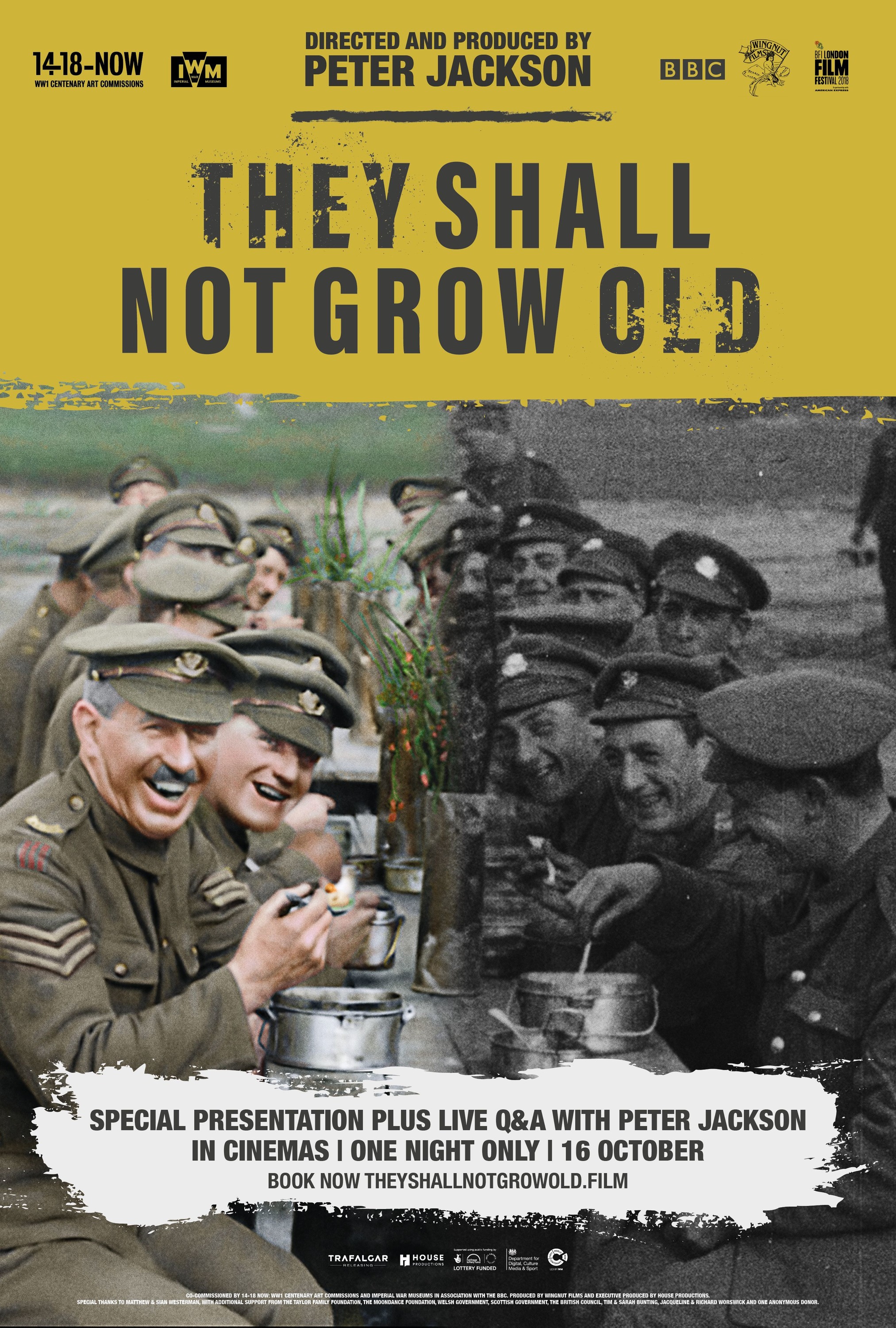 Mega Sized Movie Poster Image for They Shall Not Grow Old (#1 of 2)