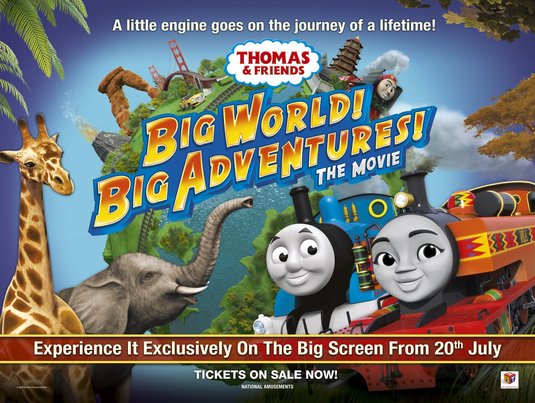 Thomas & Friends: Big World! Big Adventures! The Movie Movie Poster