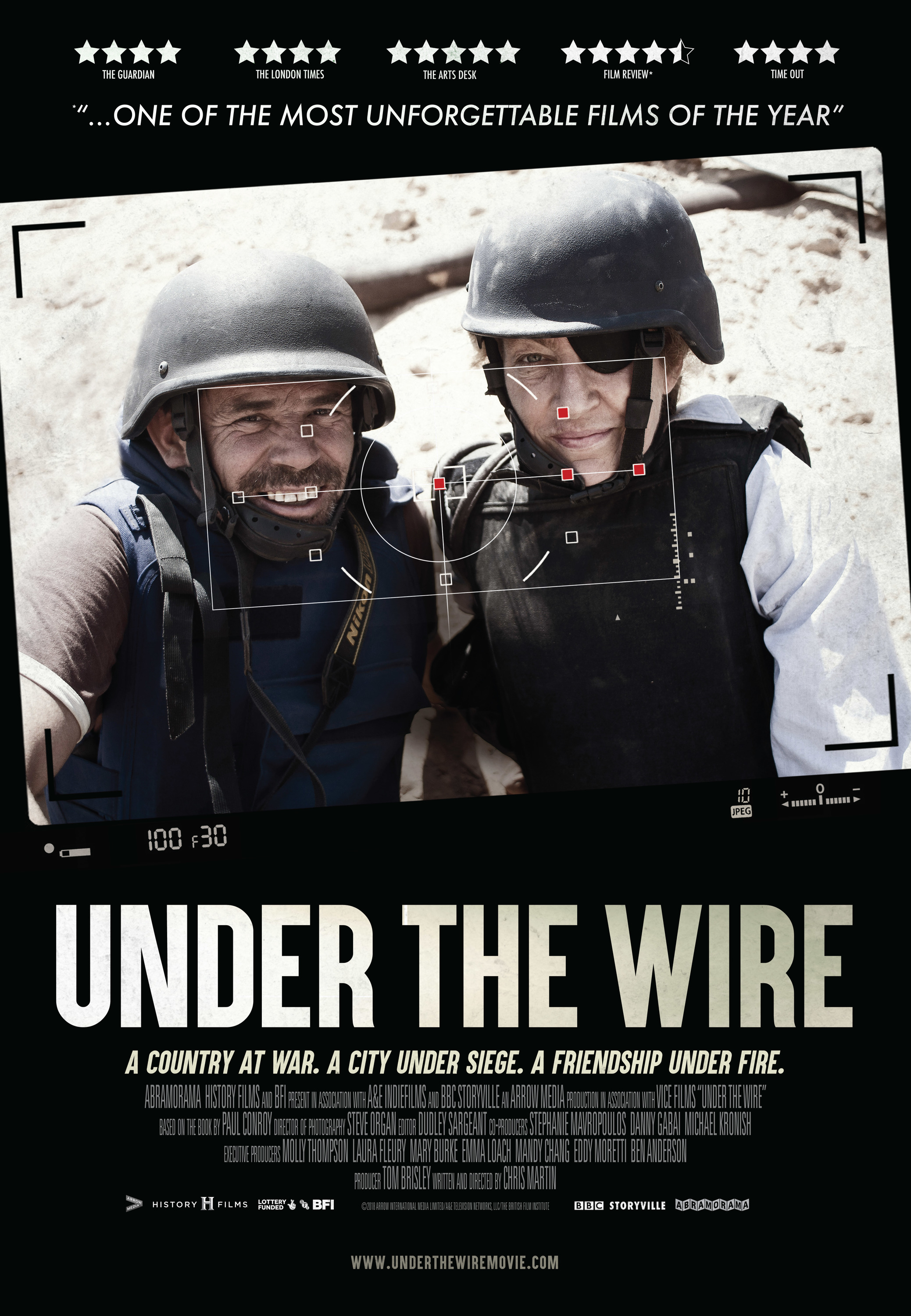 Mega Sized Movie Poster Image for Under the Wire 