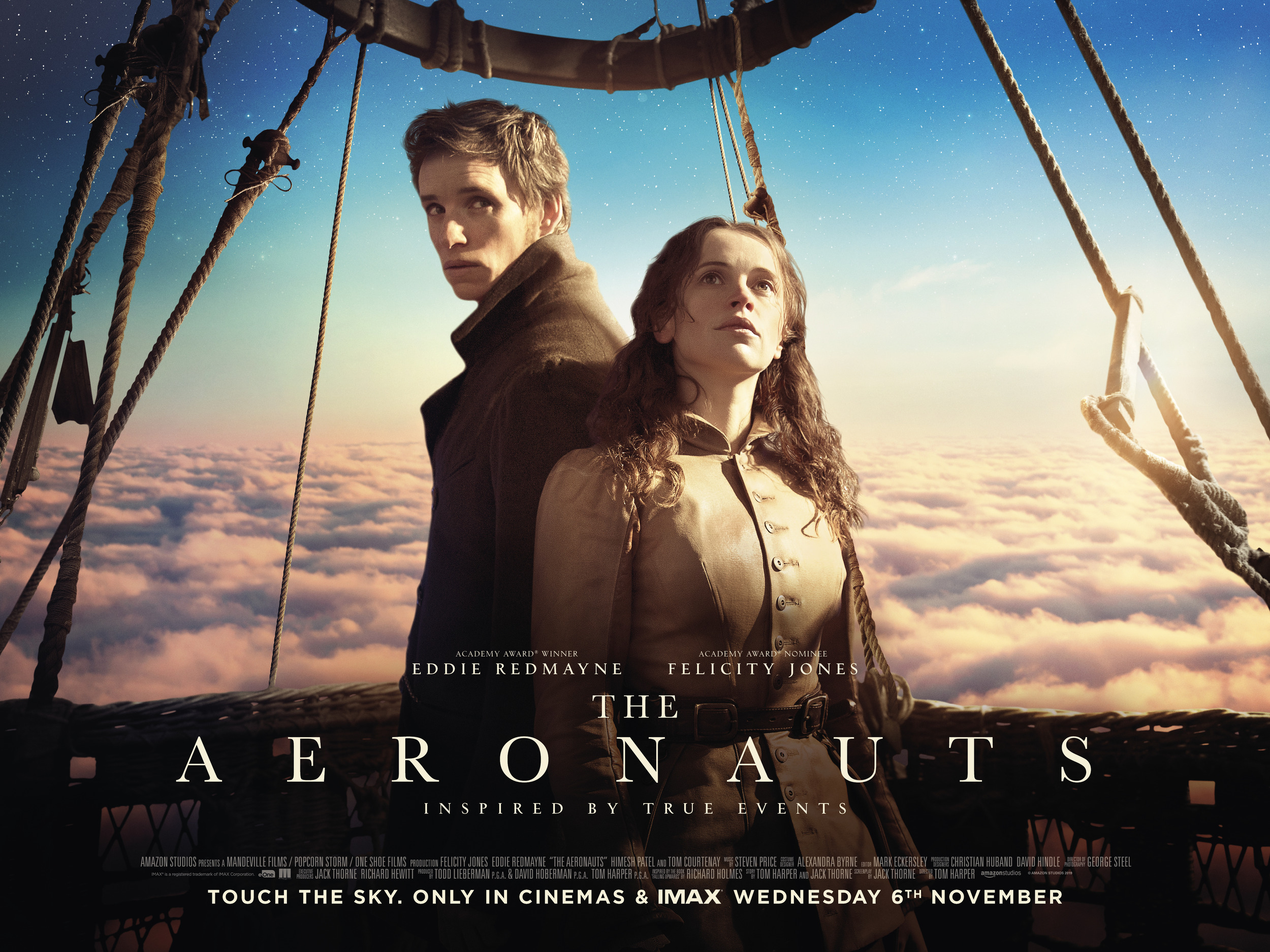 Mega Sized Movie Poster Image for The Aeronauts (#2 of 6)