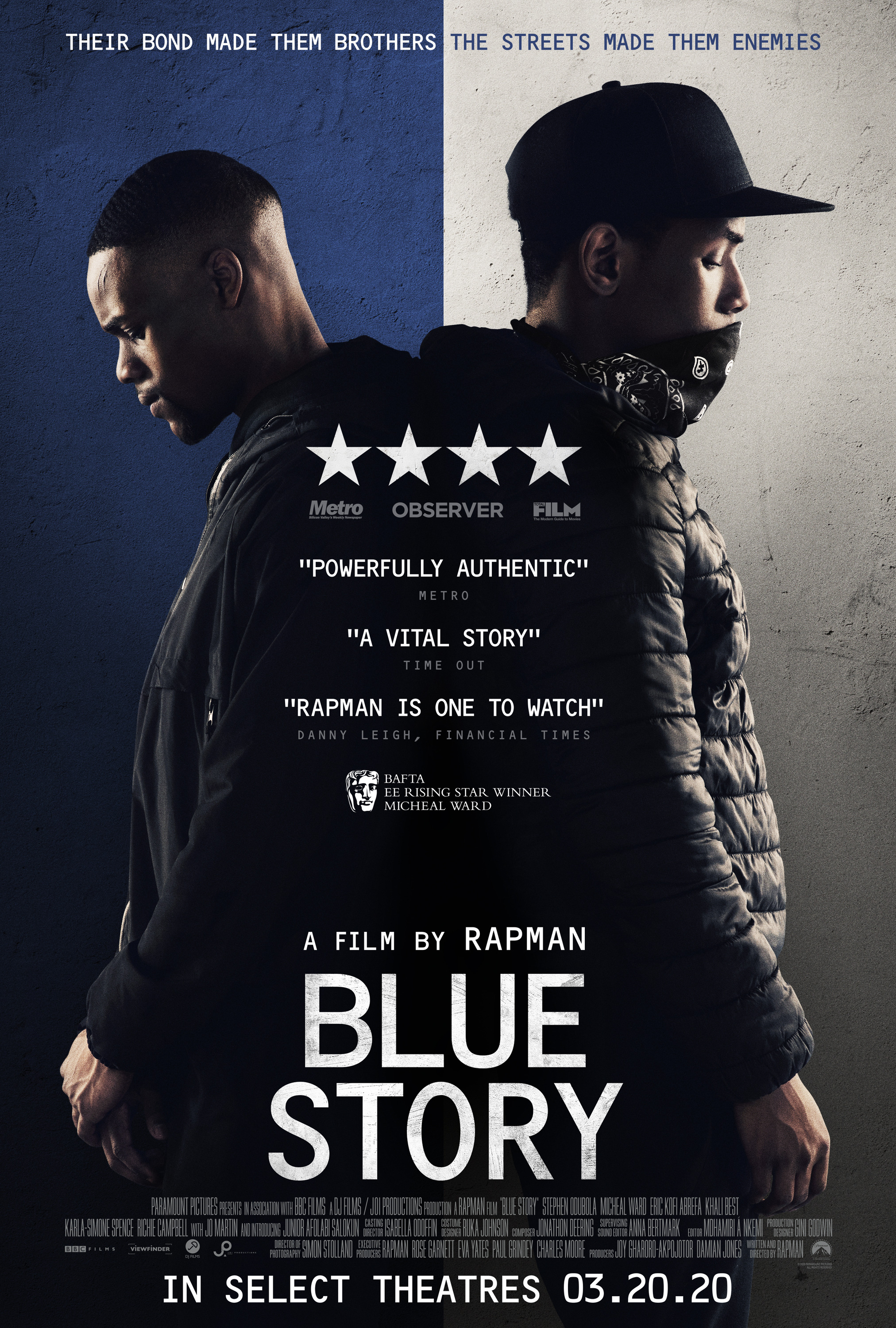 Mega Sized Movie Poster Image for Blue Story (#2 of 2)