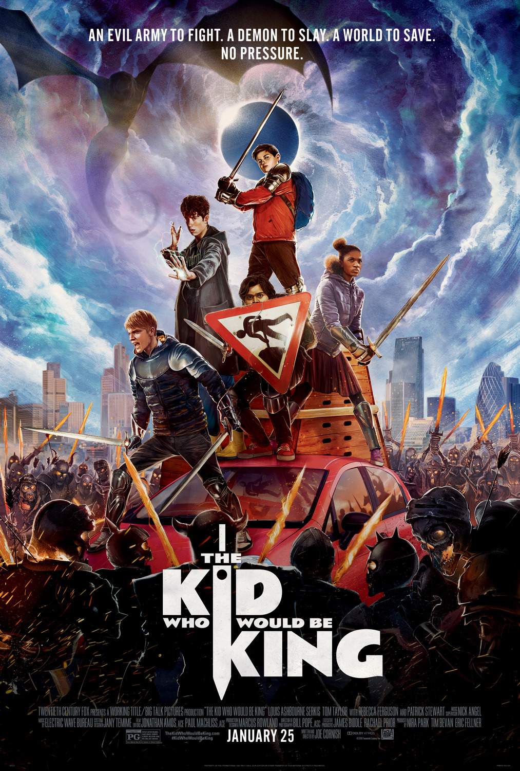 Extra Large Movie Poster Image for The Kid Who Would Be King (#2 of 9)