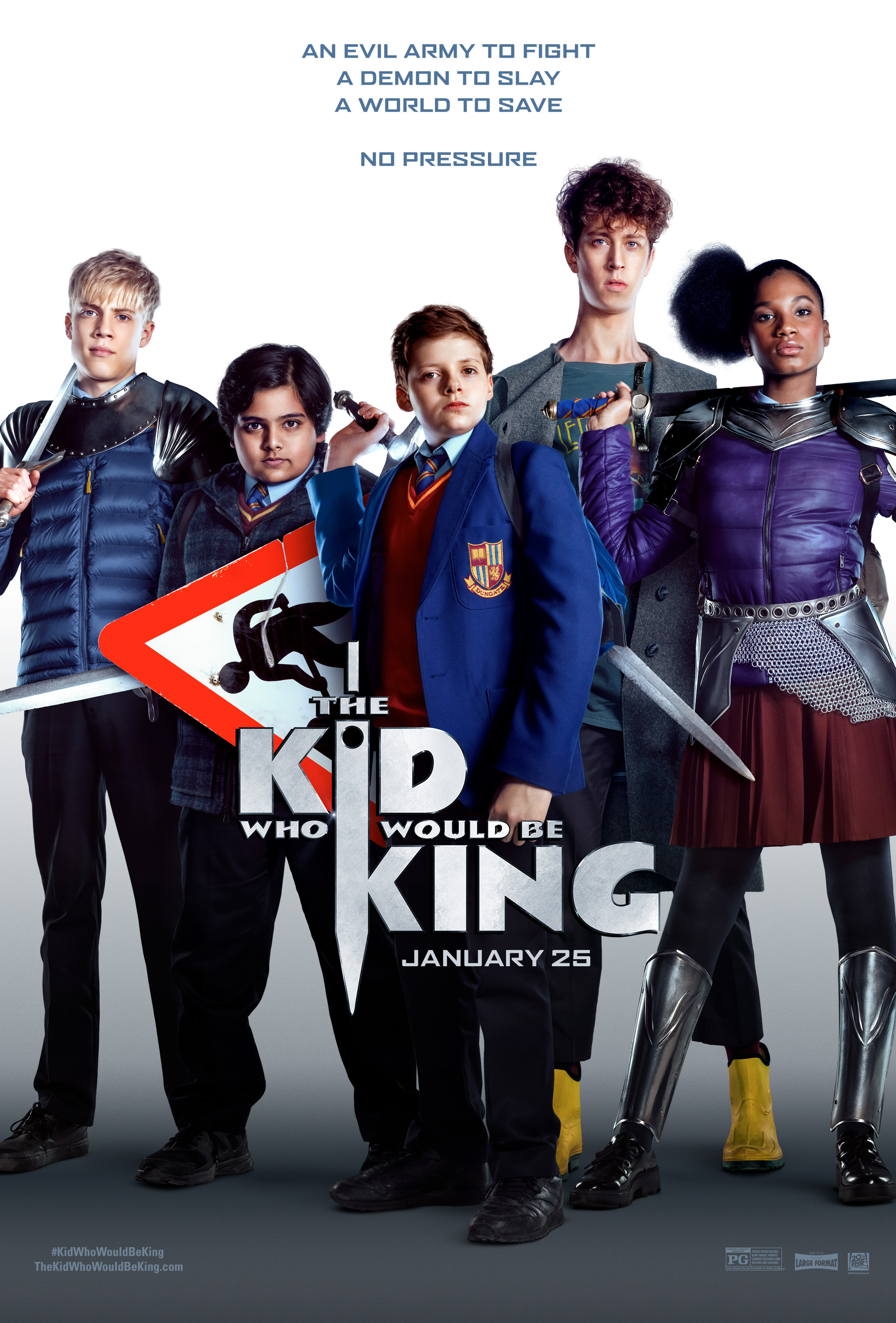 Mega Sized Movie Poster Image for The Kid Who Would Be King (#4 of 9)