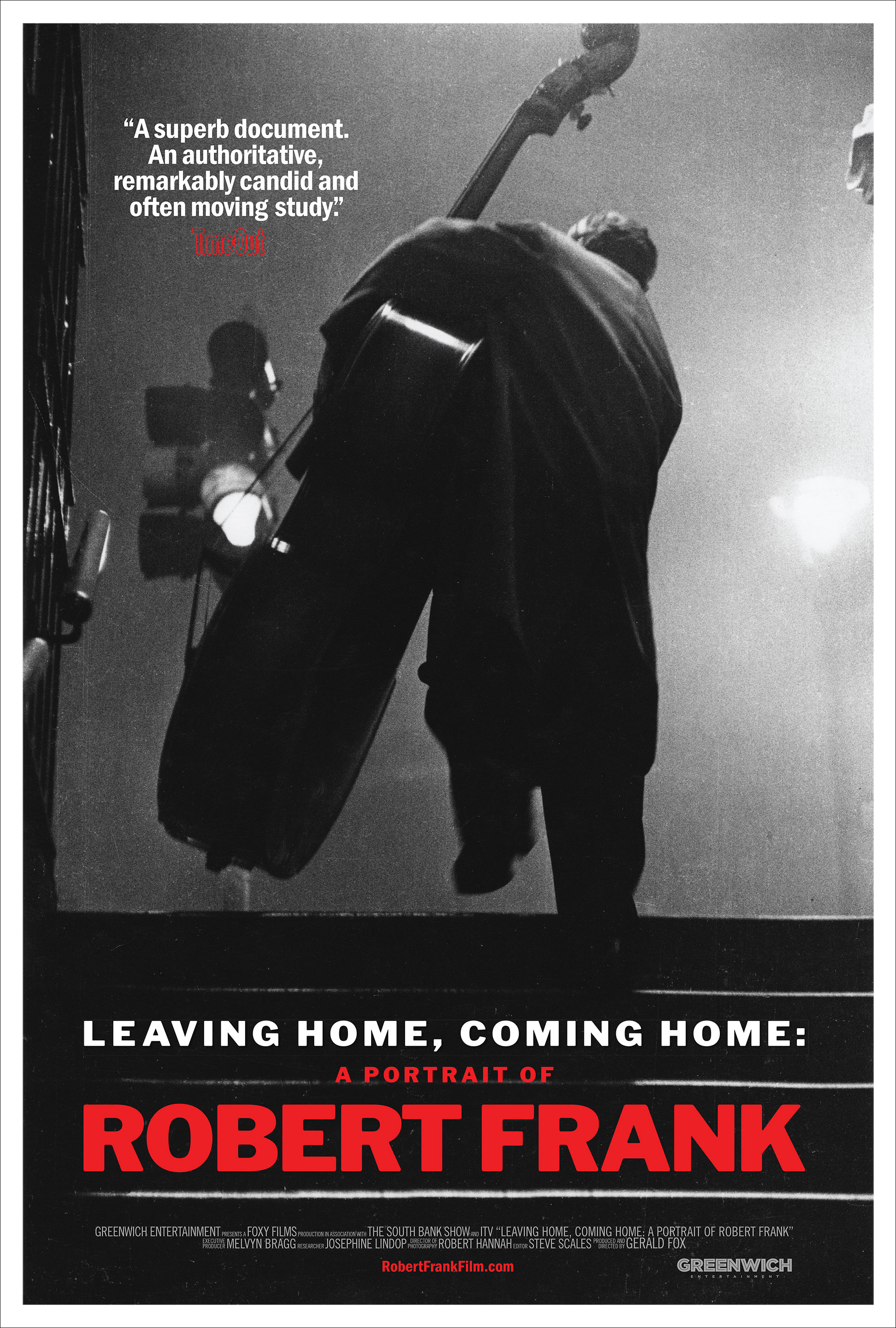 Mega Sized Movie Poster Image for Leaving Home, Coming Home: A Portrait of Robert Frank 
