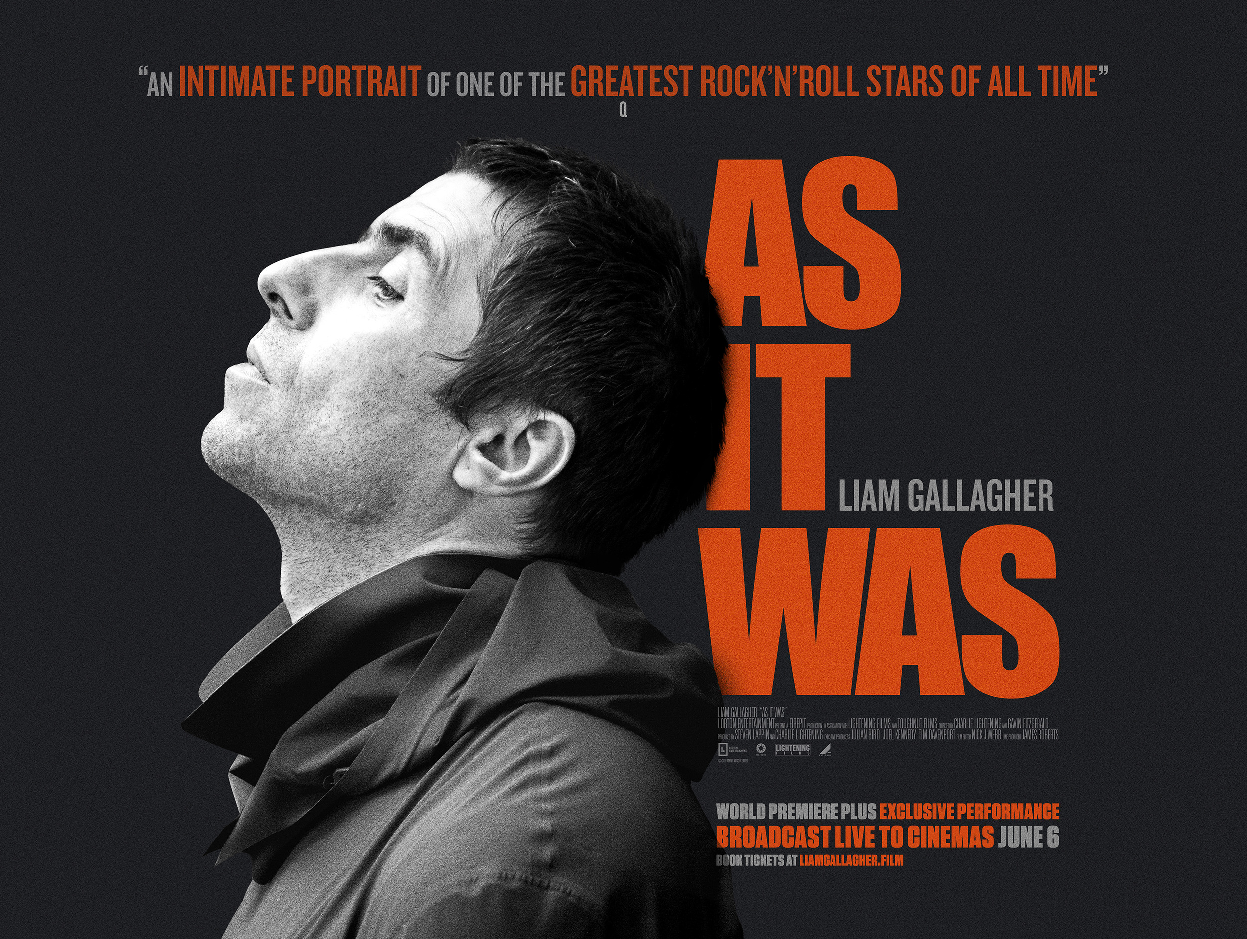 Mega Sized Movie Poster Image for Liam Gallagher: As It Was 
