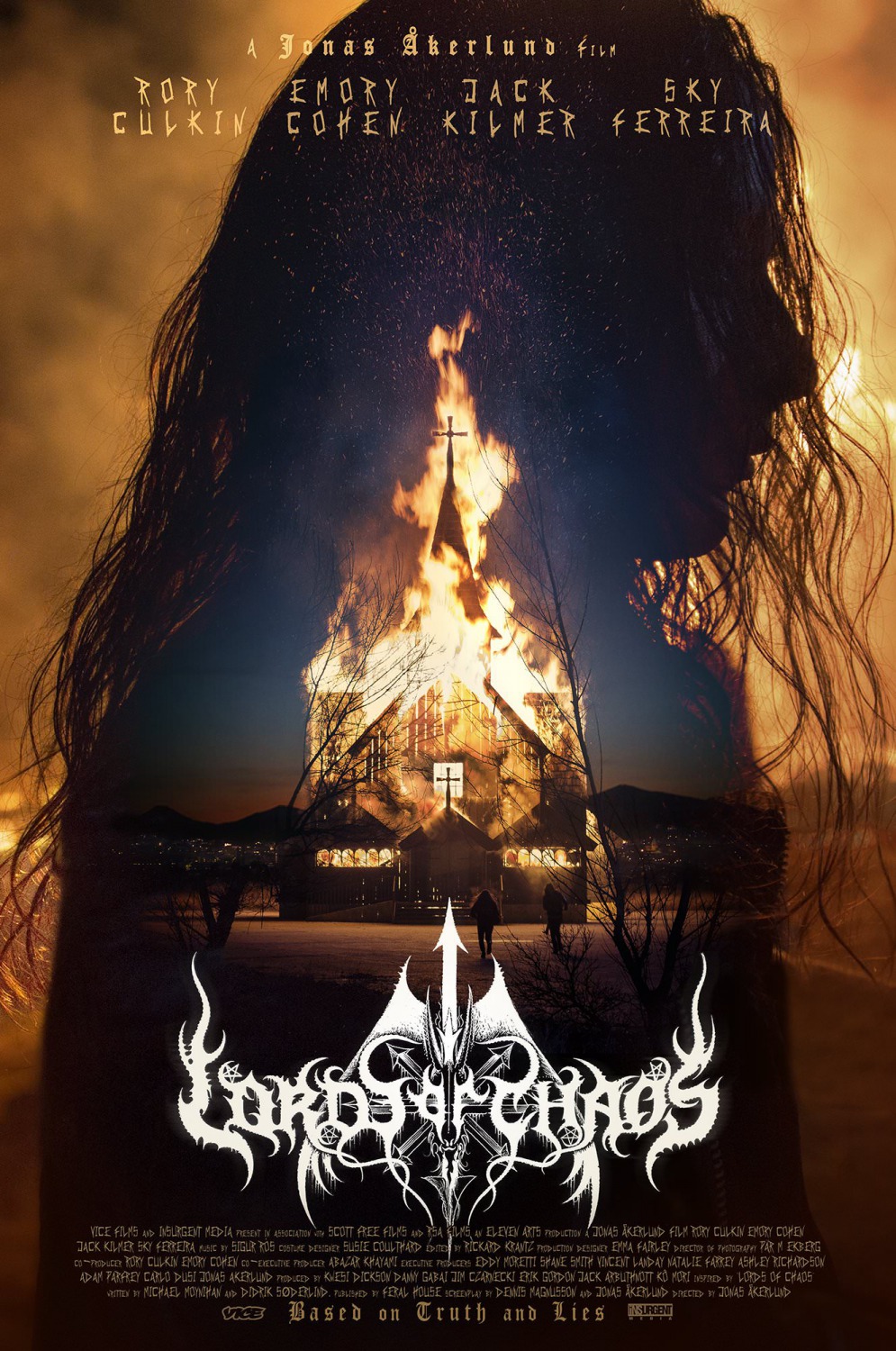 Extra Large Movie Poster Image for Lords of Chaos (#1 of 3)