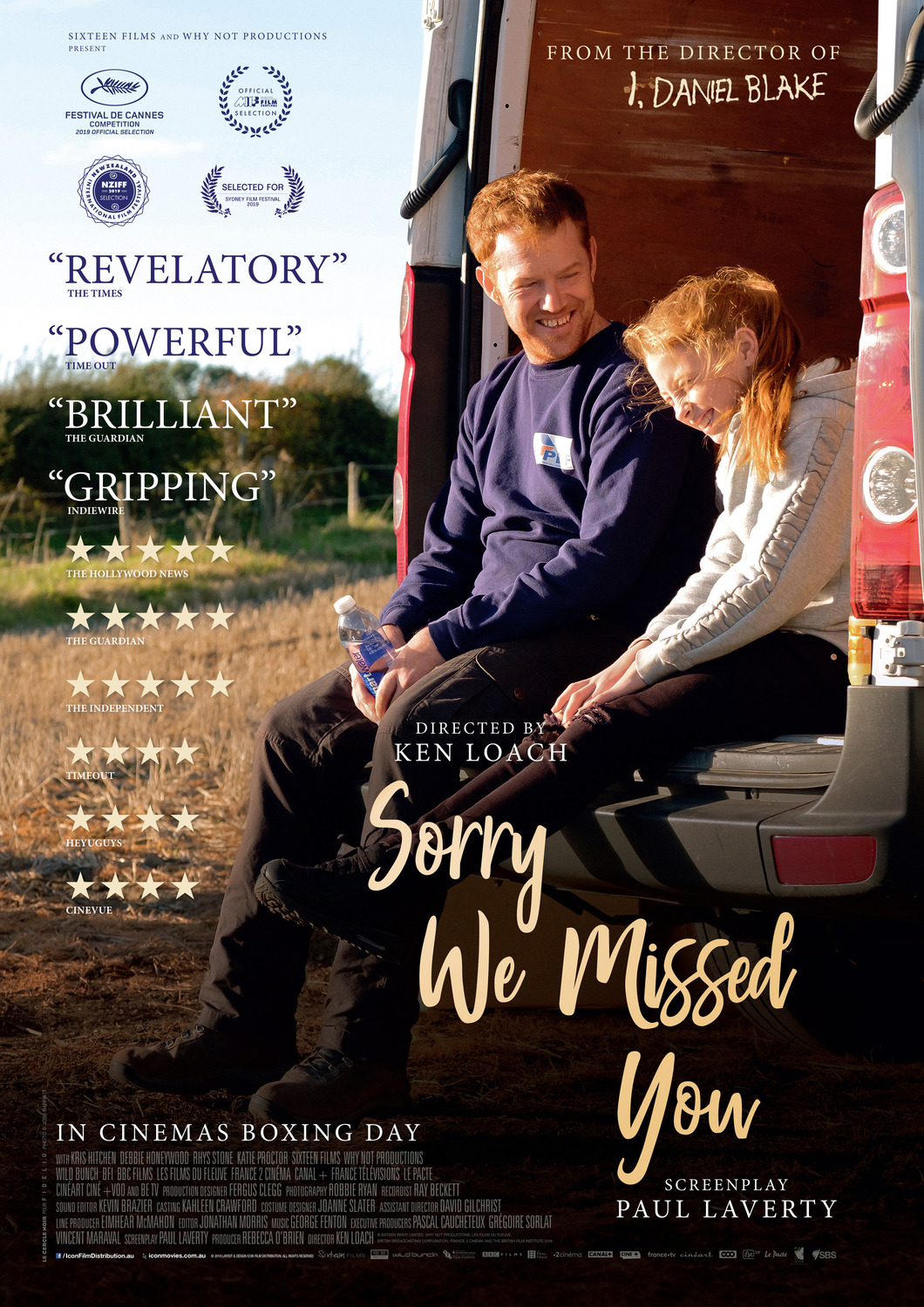 Extra Large Movie Poster Image for Sorry We Missed You (#3 of 6)