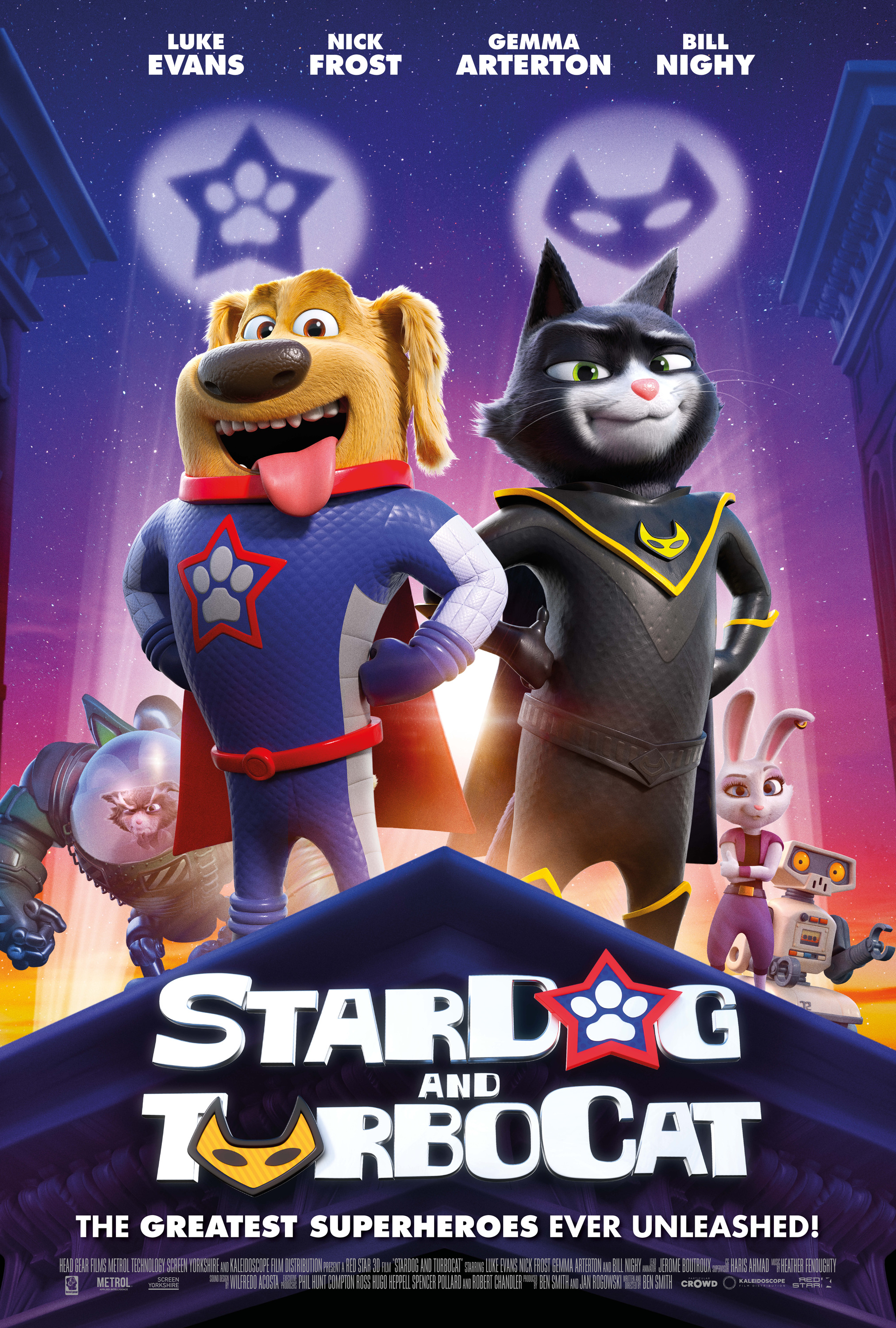 Mega Sized Movie Poster Image for StarDog and TurboCat 