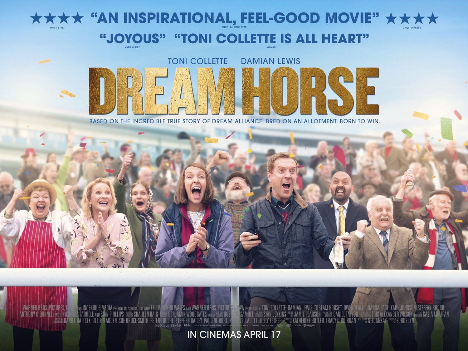 Extra Large Movie Poster Image for Dream Horse (#2 of 3)